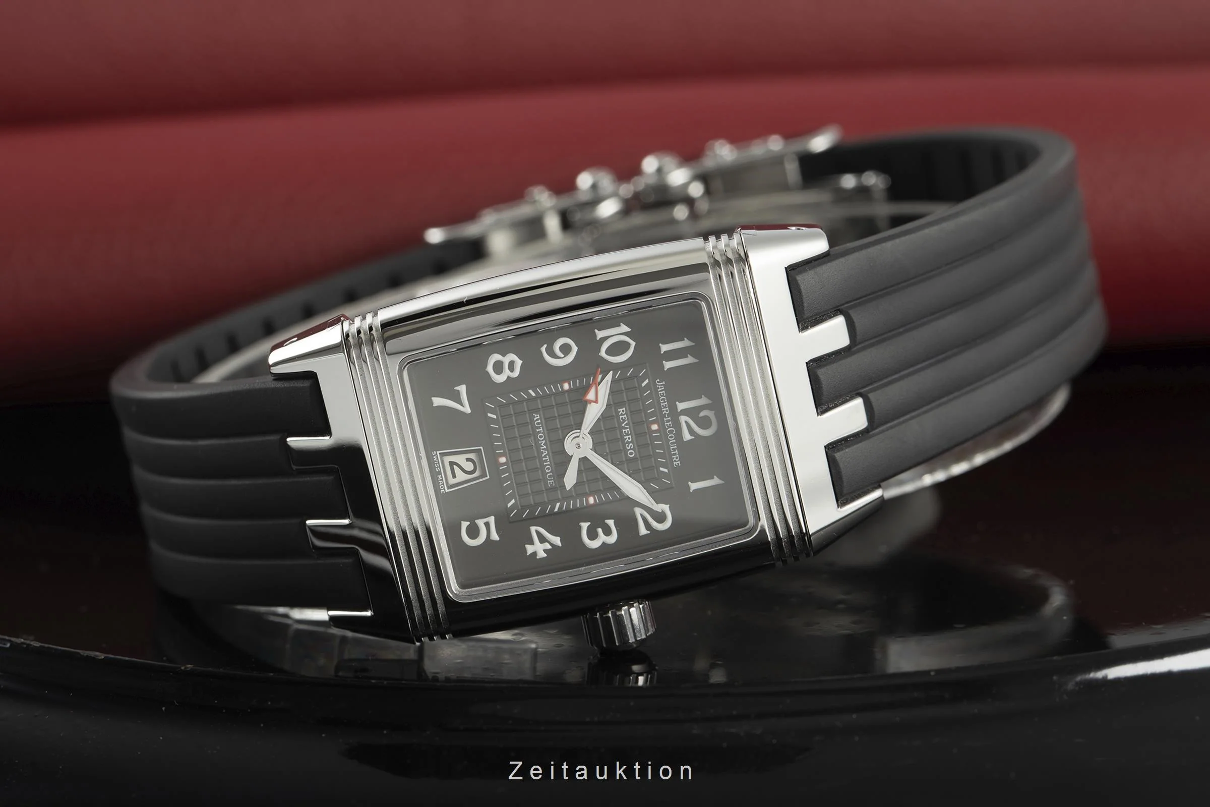 Jaeger LeCoultre Reverso steel automatic men's watch 290.8.60 LP: 5500EUR  [2108744] - Image 2