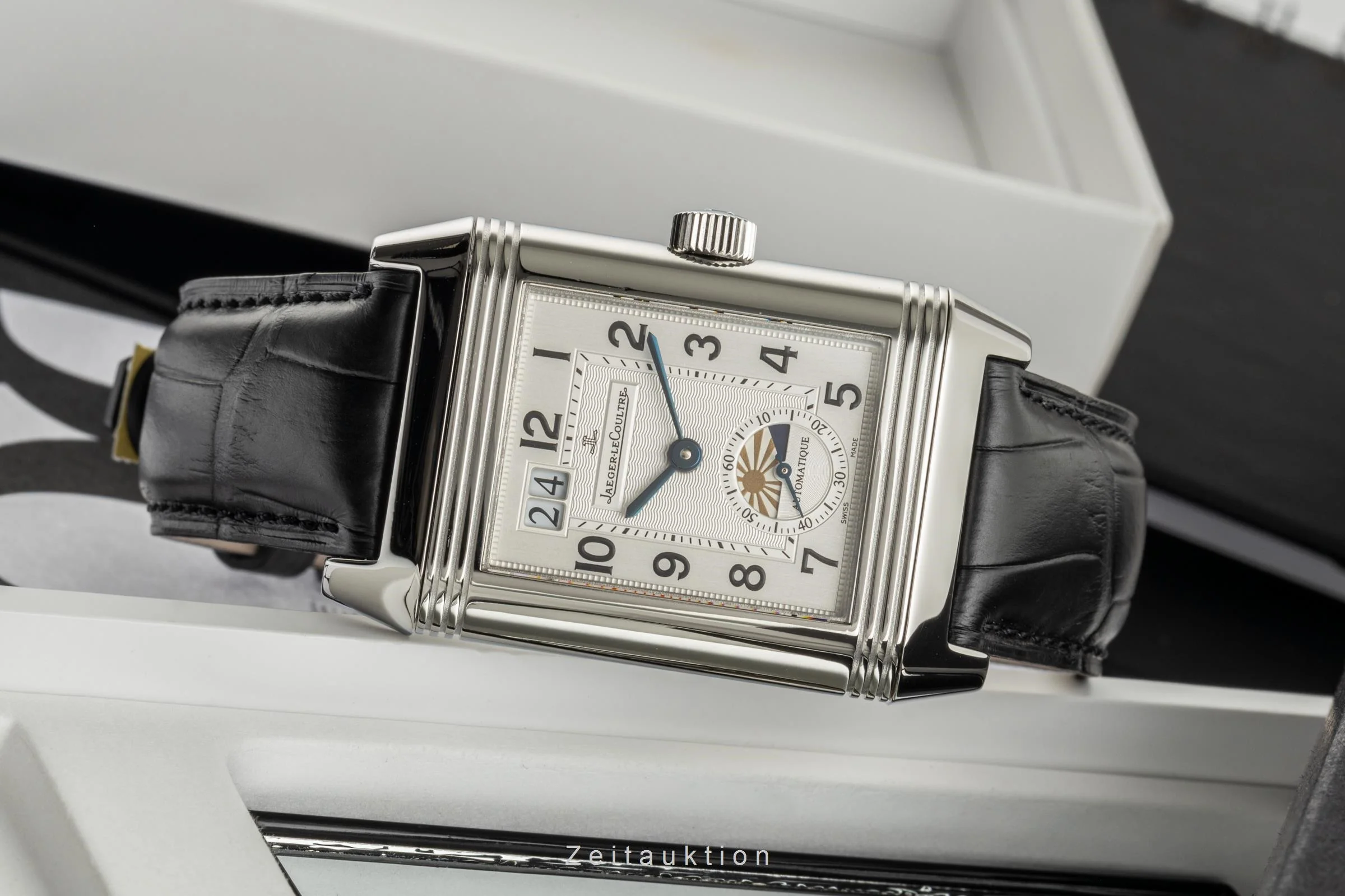 Jaeger LeCoultre Reverso steel automatic men's watch Q3038420, 240.8.72  [2305624] - Image 2