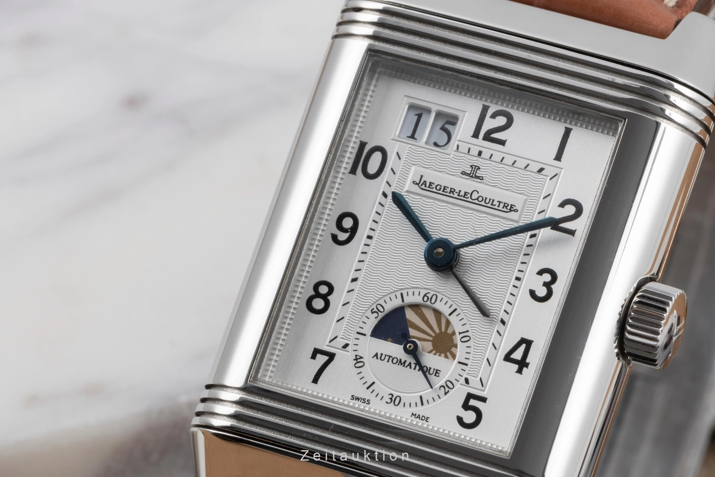 Jaeger LeCoultre Reverso steel automatic men's watch Q3038420 , 240.8.72  [2505860] - Image 16