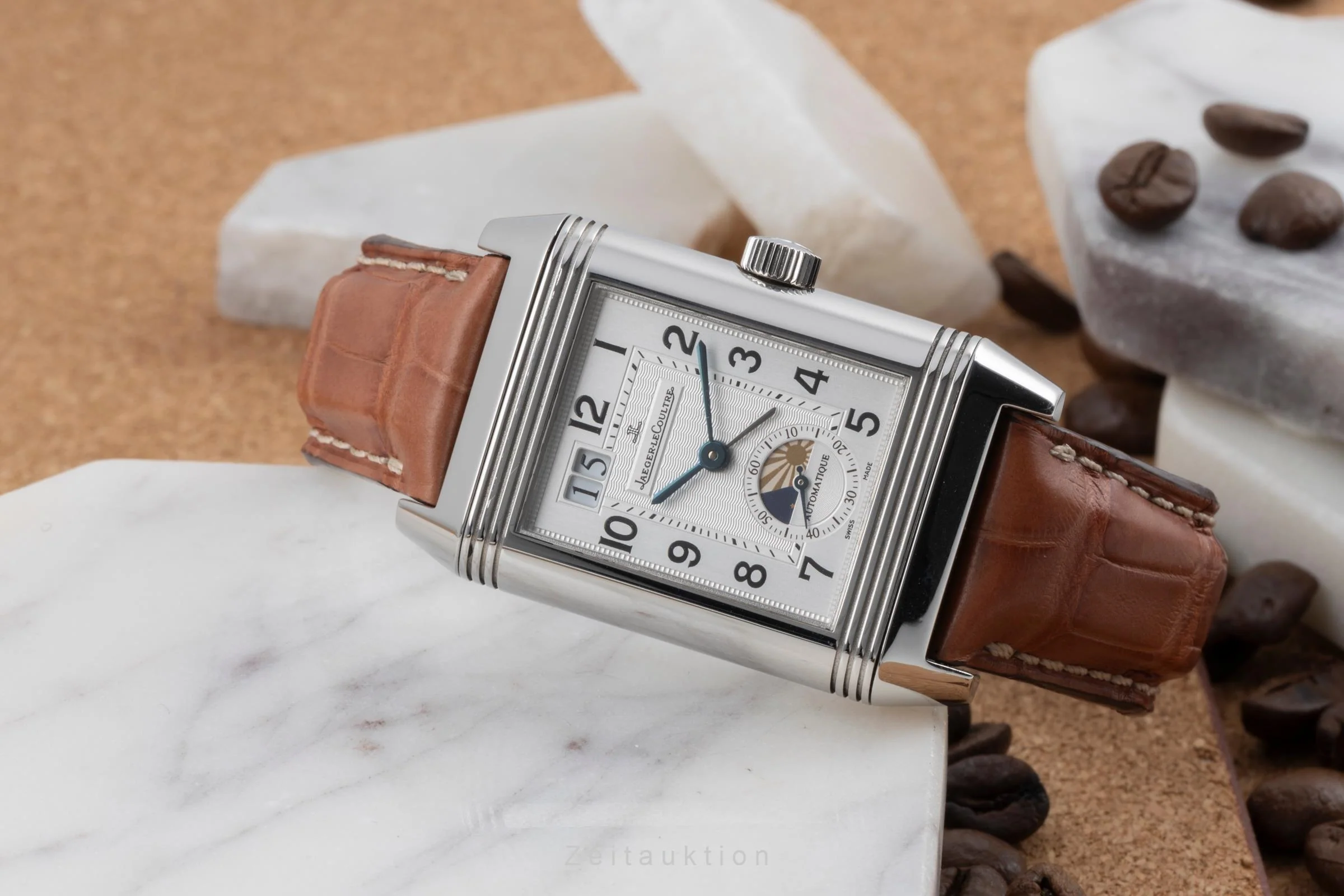 Jaeger LeCoultre Reverso steel automatic men's watch Q3038420 , 240.8.72  [2505860] - Image 3