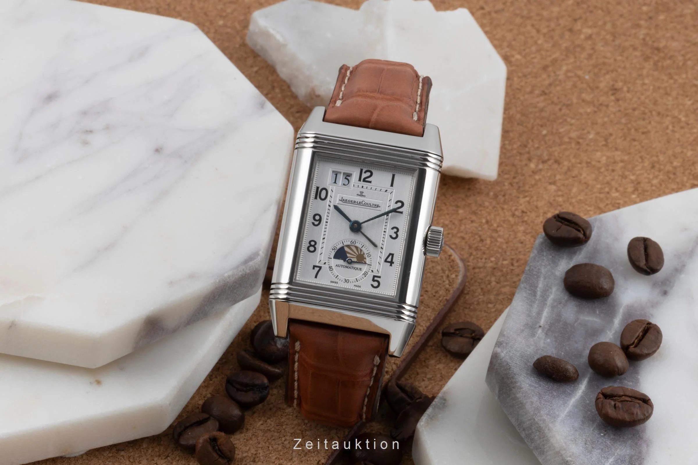 Jaeger LeCoultre Reverso steel automatic men's watch Q3038420 , 240.8.72  [2505860] - Image 4