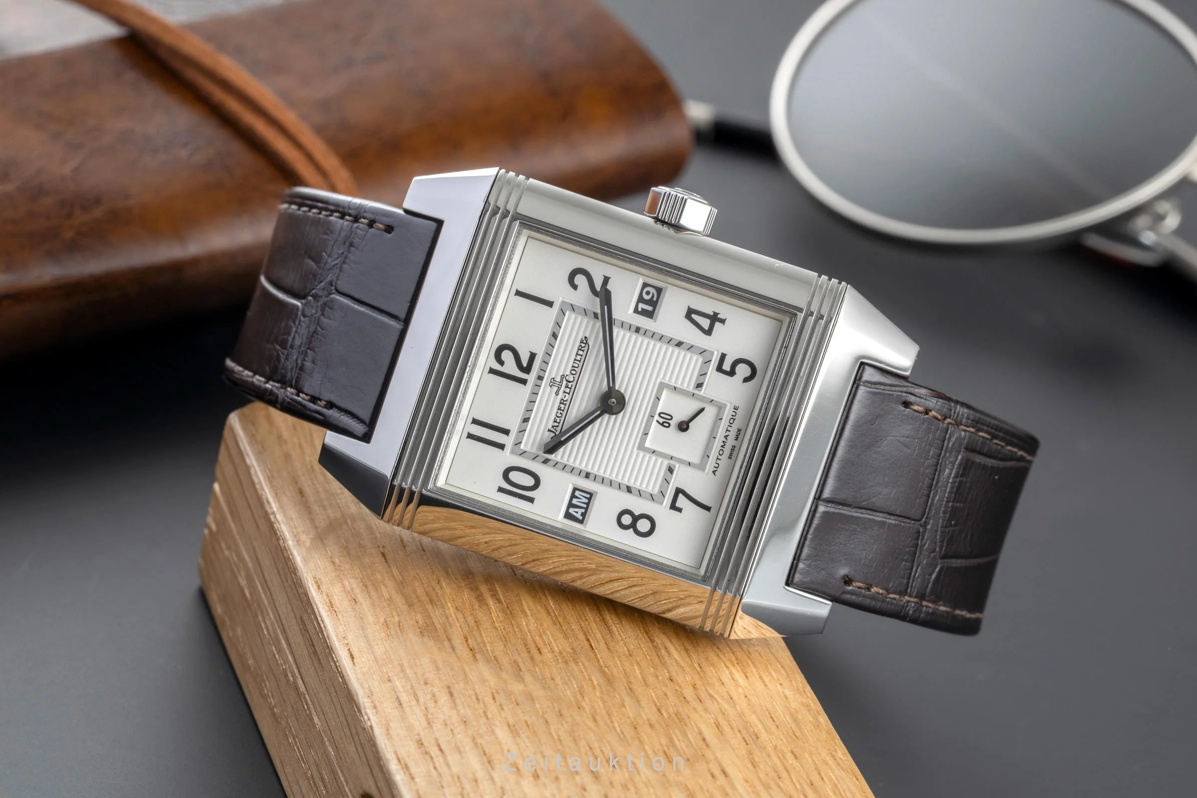 Jaeger LeCoultre Reverso steel automatic men's watch Q7008420, 230.8.77  [2505303] - Image 3