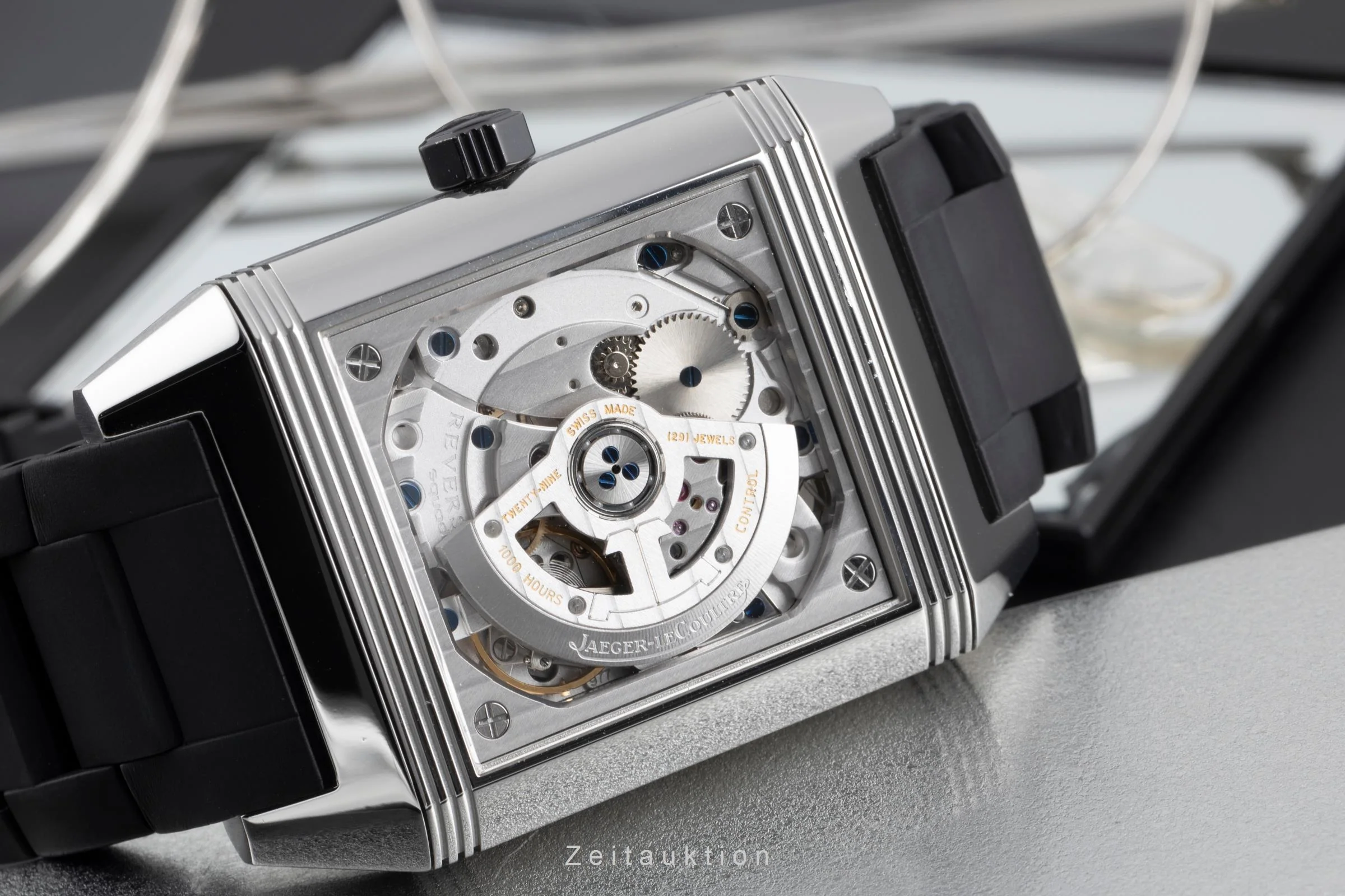 Jaeger LeCoultre Reverso steel automatic men's watch Q700867P  [2507305] - Image 3
