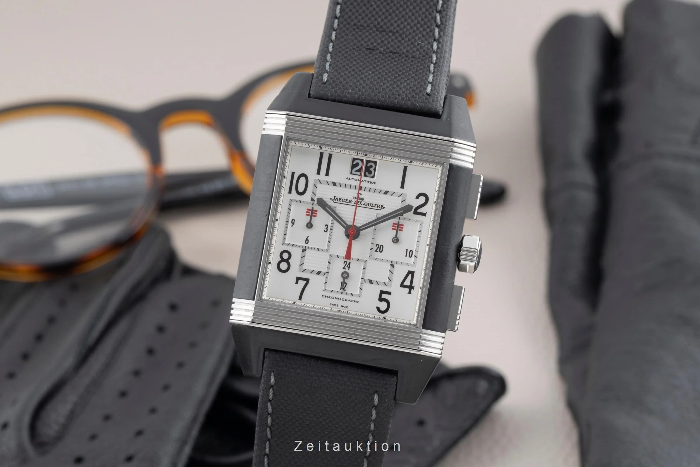 Jaeger LeCoultre Reverso steel automatic men's watch Q7018421 , 230.N.45 Limited  [2503812] - Image 2