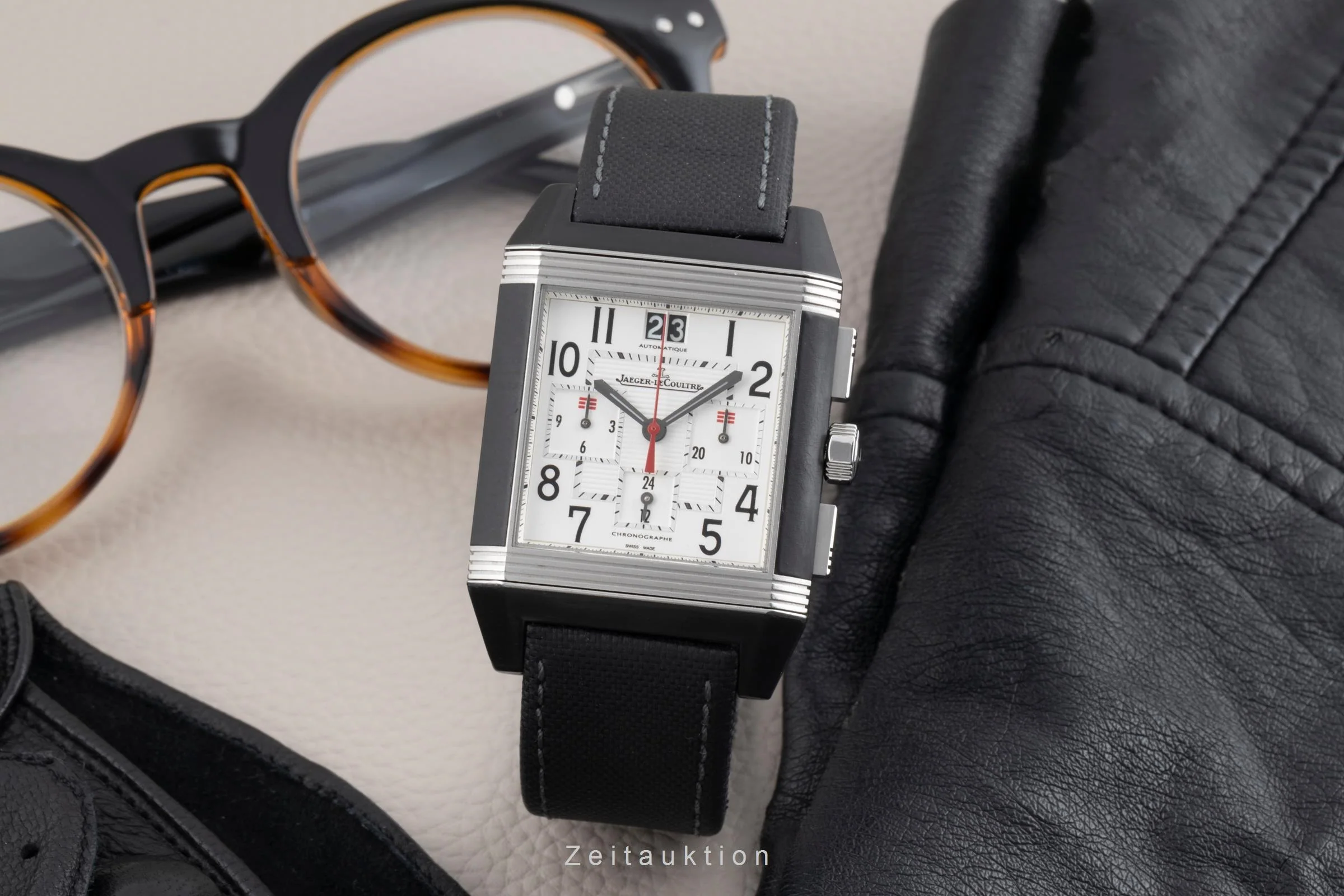 Jaeger LeCoultre Reverso steel automatic men's watch Q7018421 , 230.N.45 Limited  [2503812] - Image 4