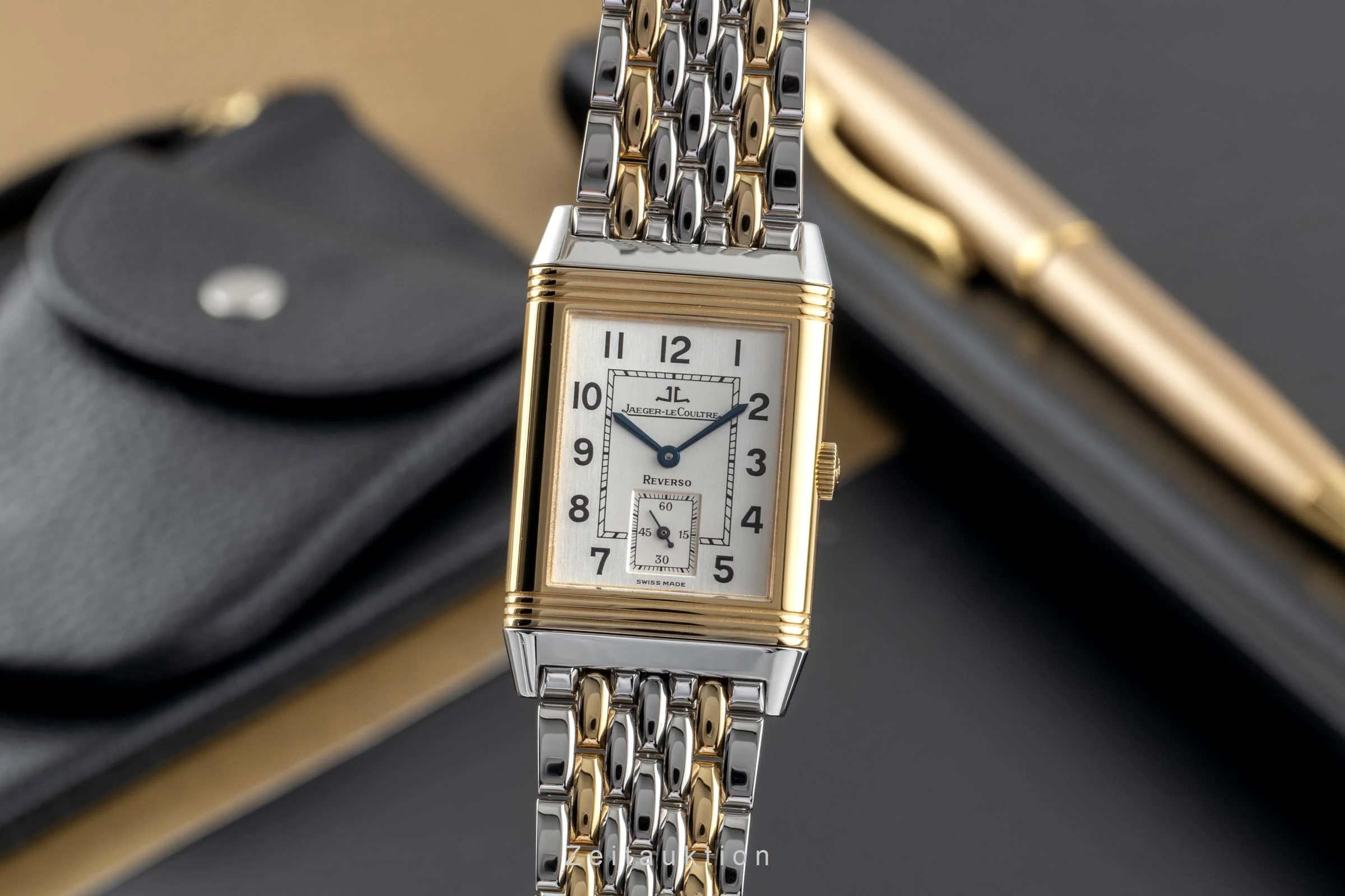 Jaeger LeCoultre Reverso steel / gold manual winding unisex Q2705120  [2504424] - Image 2