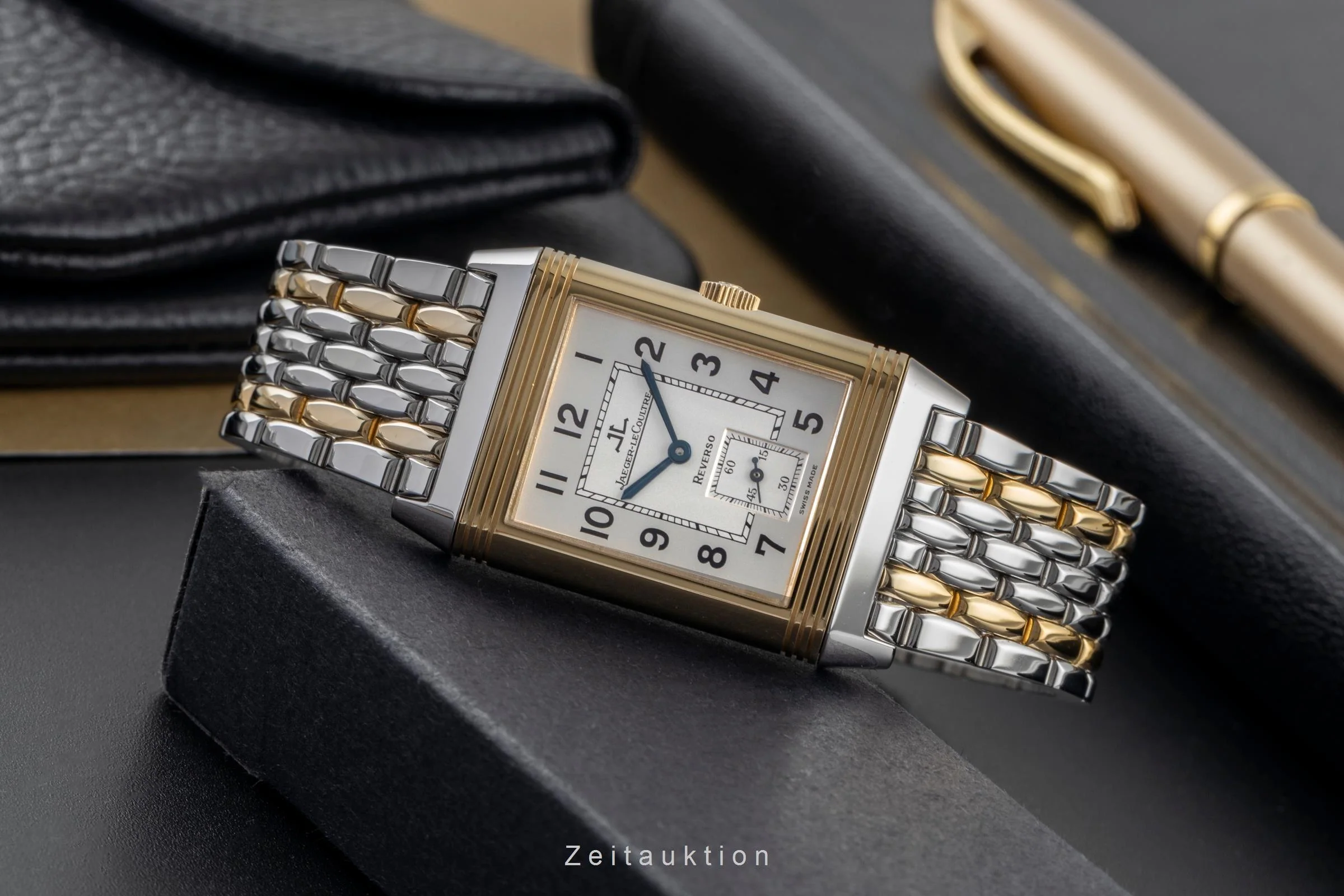 Jaeger LeCoultre Reverso steel / gold manual winding unisex Q2705120  [2504424] - Image 3