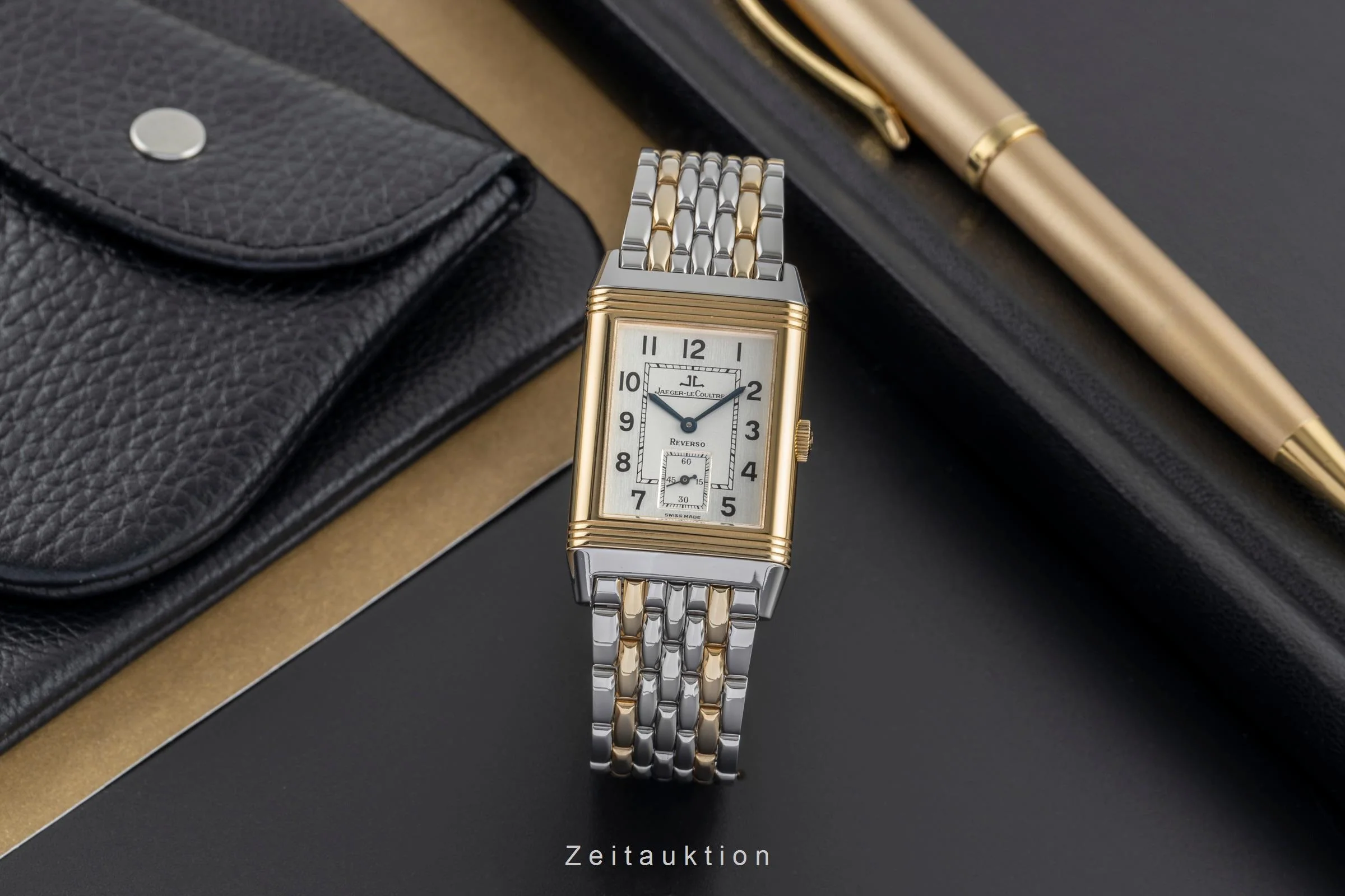 Jaeger LeCoultre Reverso steel / gold manual winding unisex Q2705120  [2504424] - Image 4