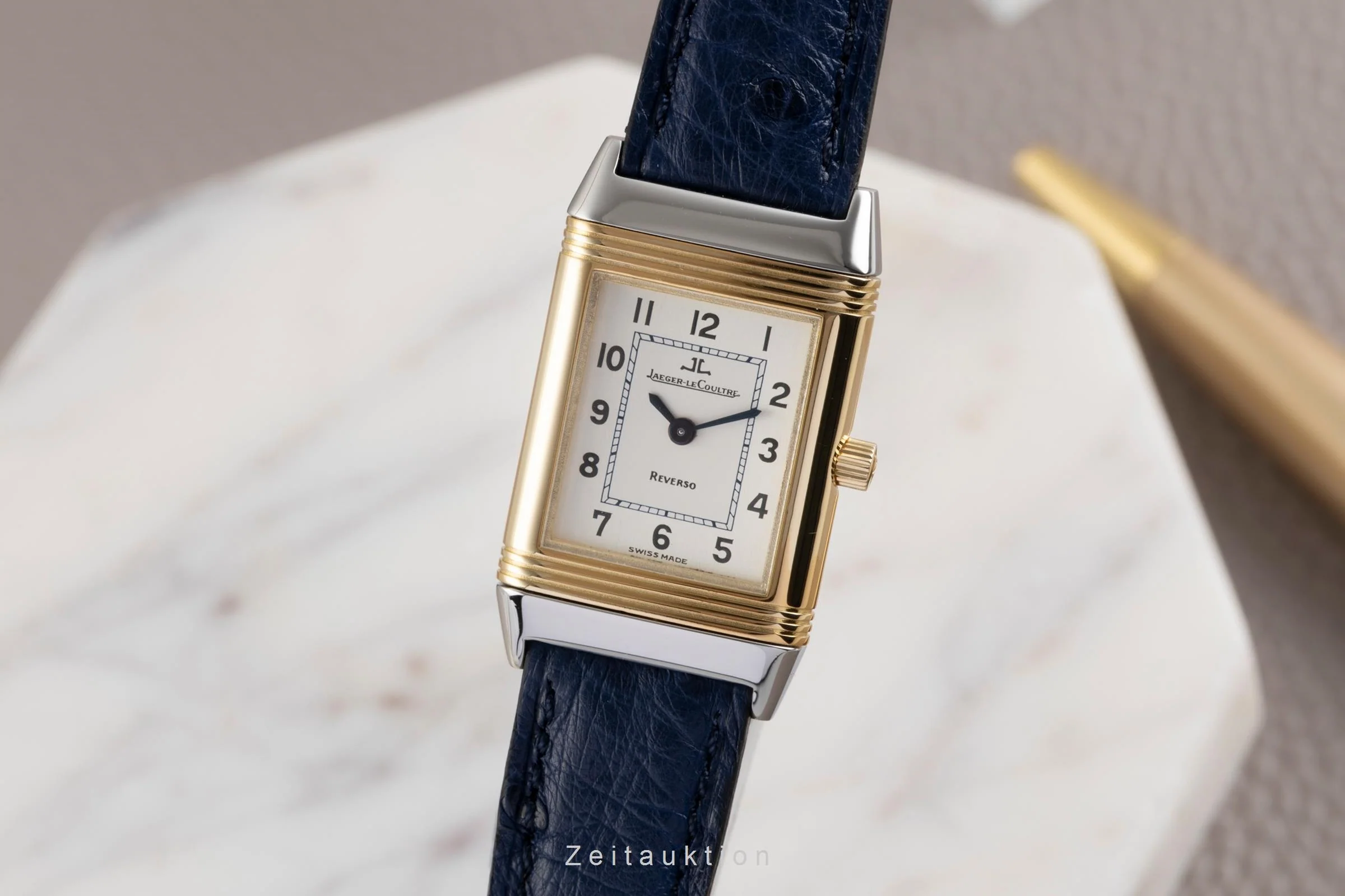Jaeger LeCoultre Reverso steel / gold manual winding women's watch 260.5.86  [2600098] - Image 2