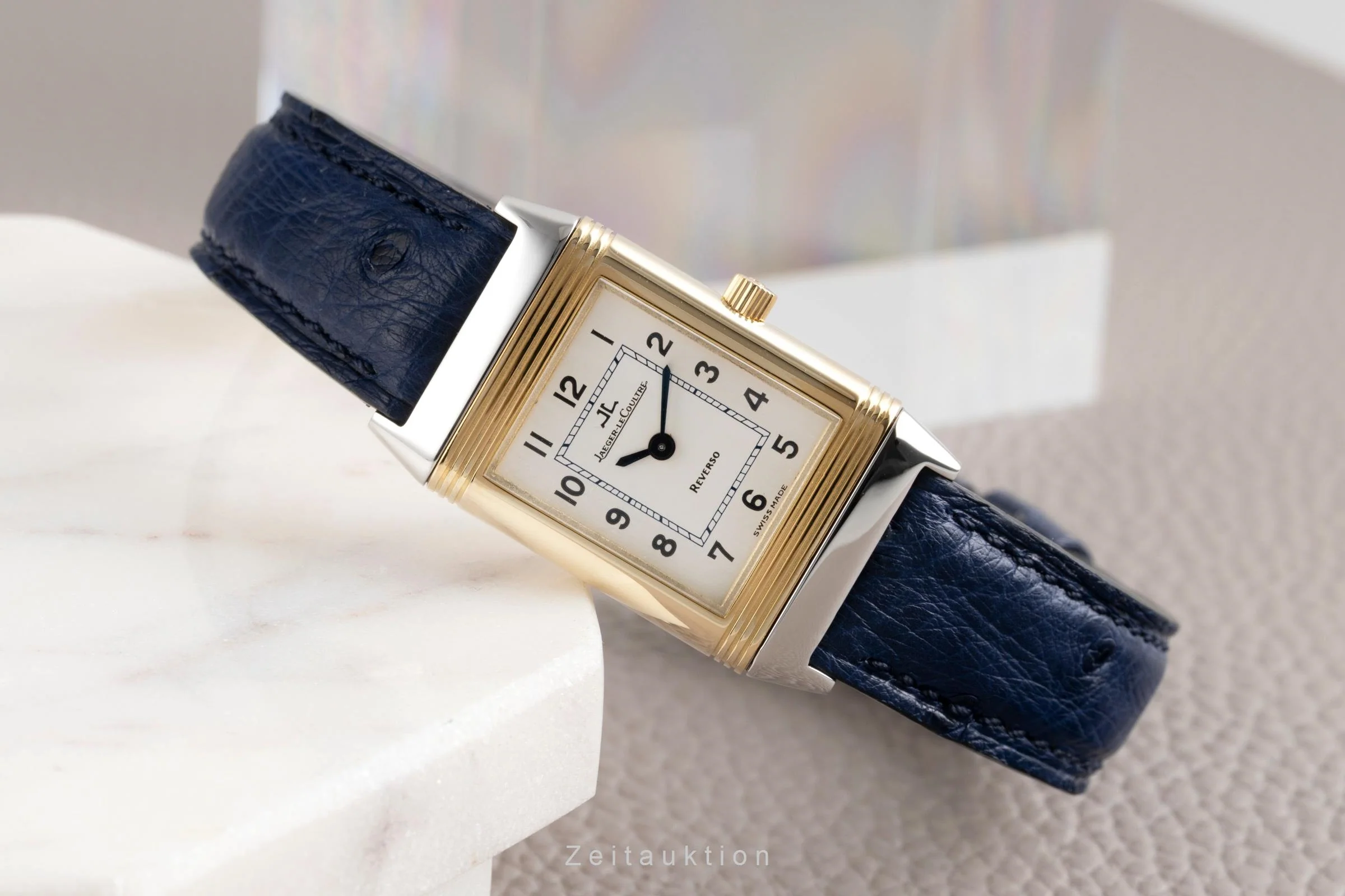 Jaeger LeCoultre Reverso steel / gold manual winding women's watch 260.5.86  [2600098] - Image 3