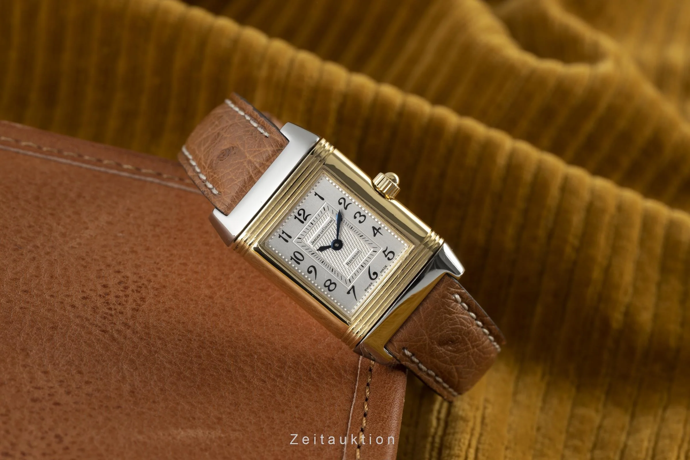 Jaeger LeCoultre Reverso steel / gold manual winding women's watch 266.5.44 LP: 8600EUR  [2109279] - Image 3