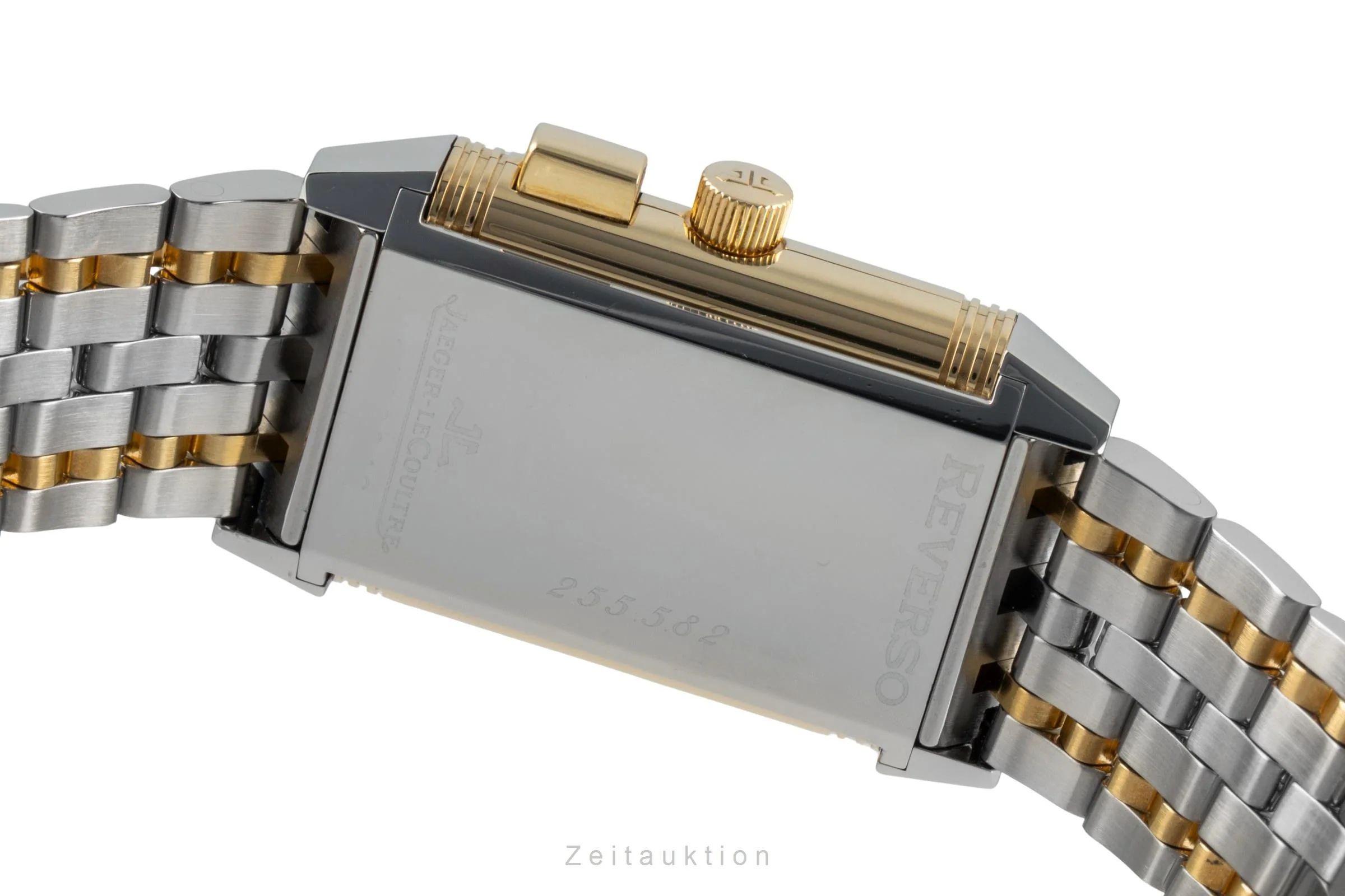 Jaeger LeCoultre Reverso steel / gold manual winding women's watch Q2555170 , 255.5.82  [2507001] - Image 11