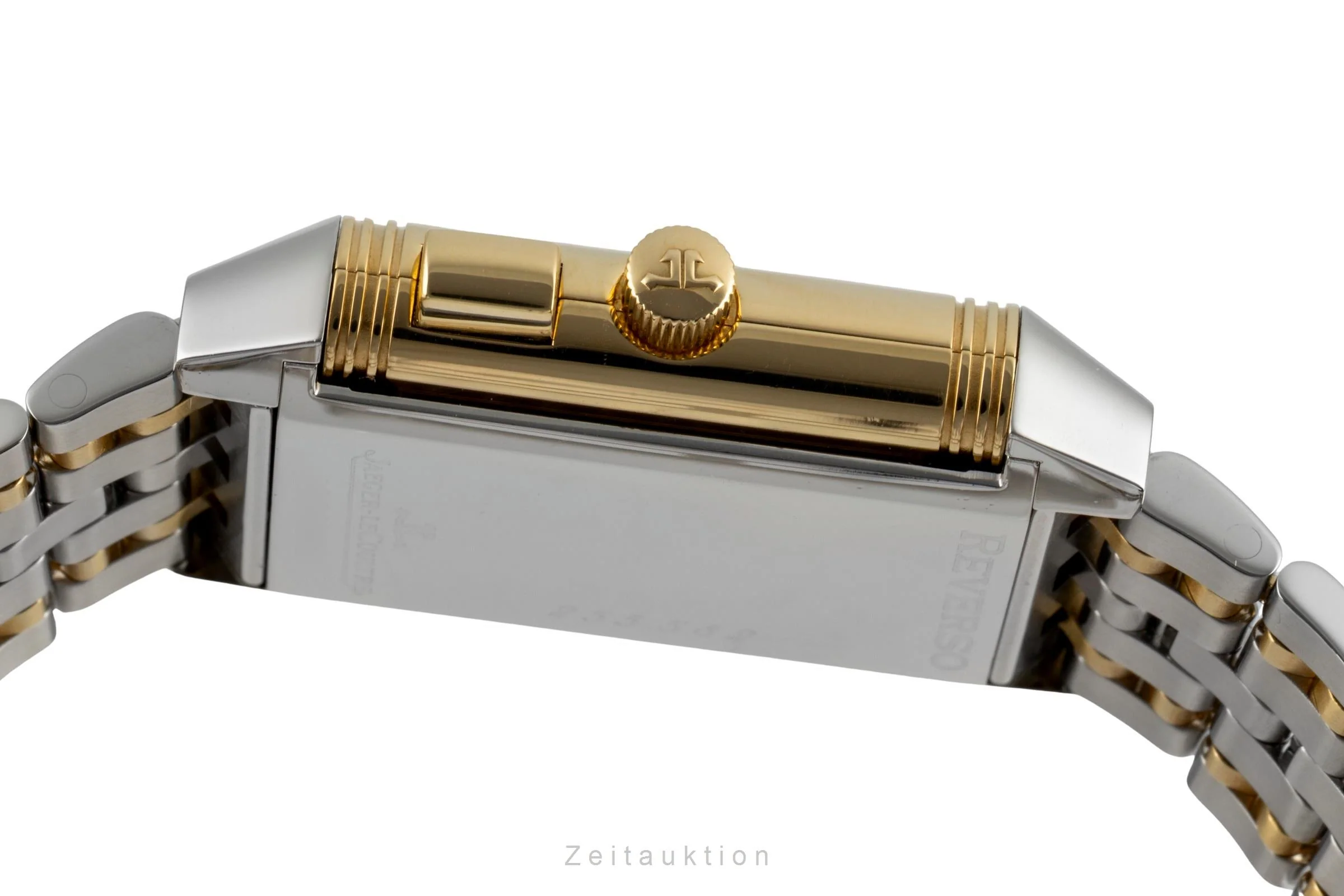 Jaeger LeCoultre Reverso steel / gold manual winding women's watch Q2555170 , 255.5.82  [2507001] - Image 12