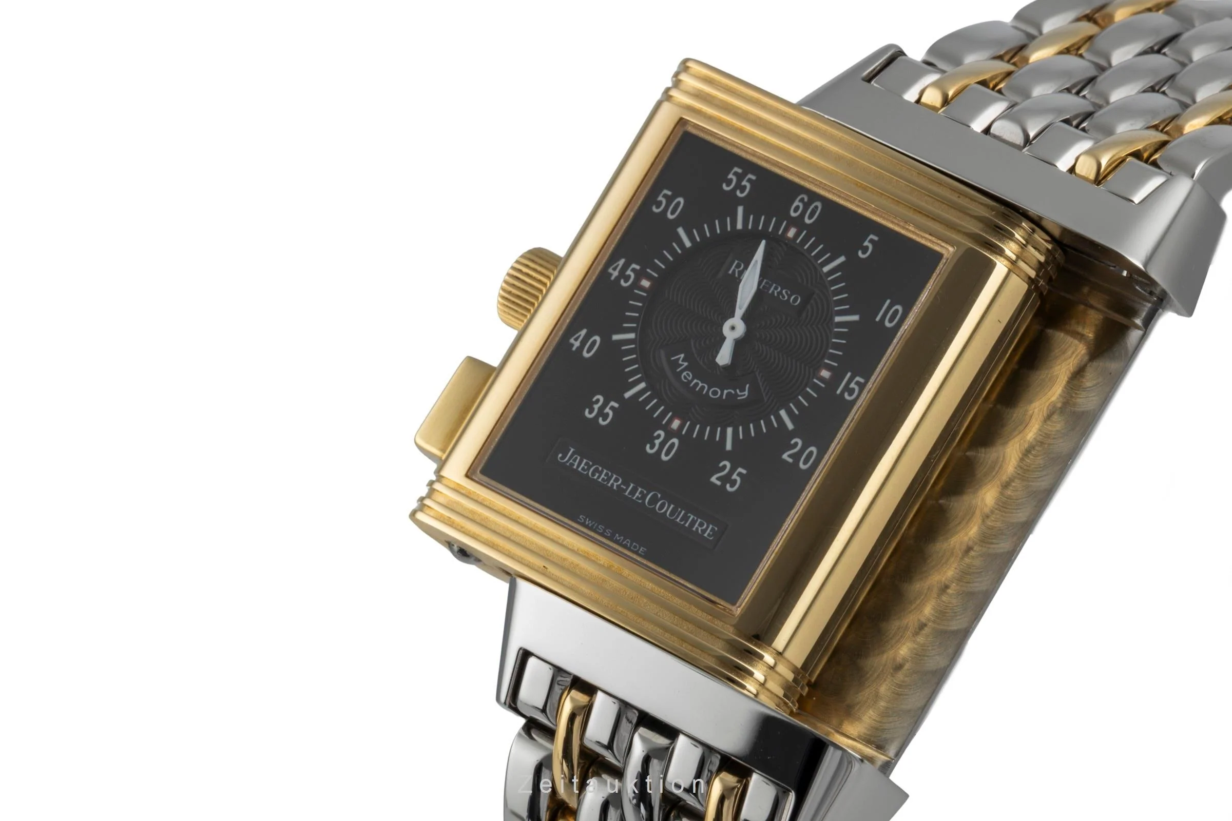 Jaeger LeCoultre Reverso steel / gold manual winding women's watch Q2555170 , 255.5.82  [2507001] - Image 14