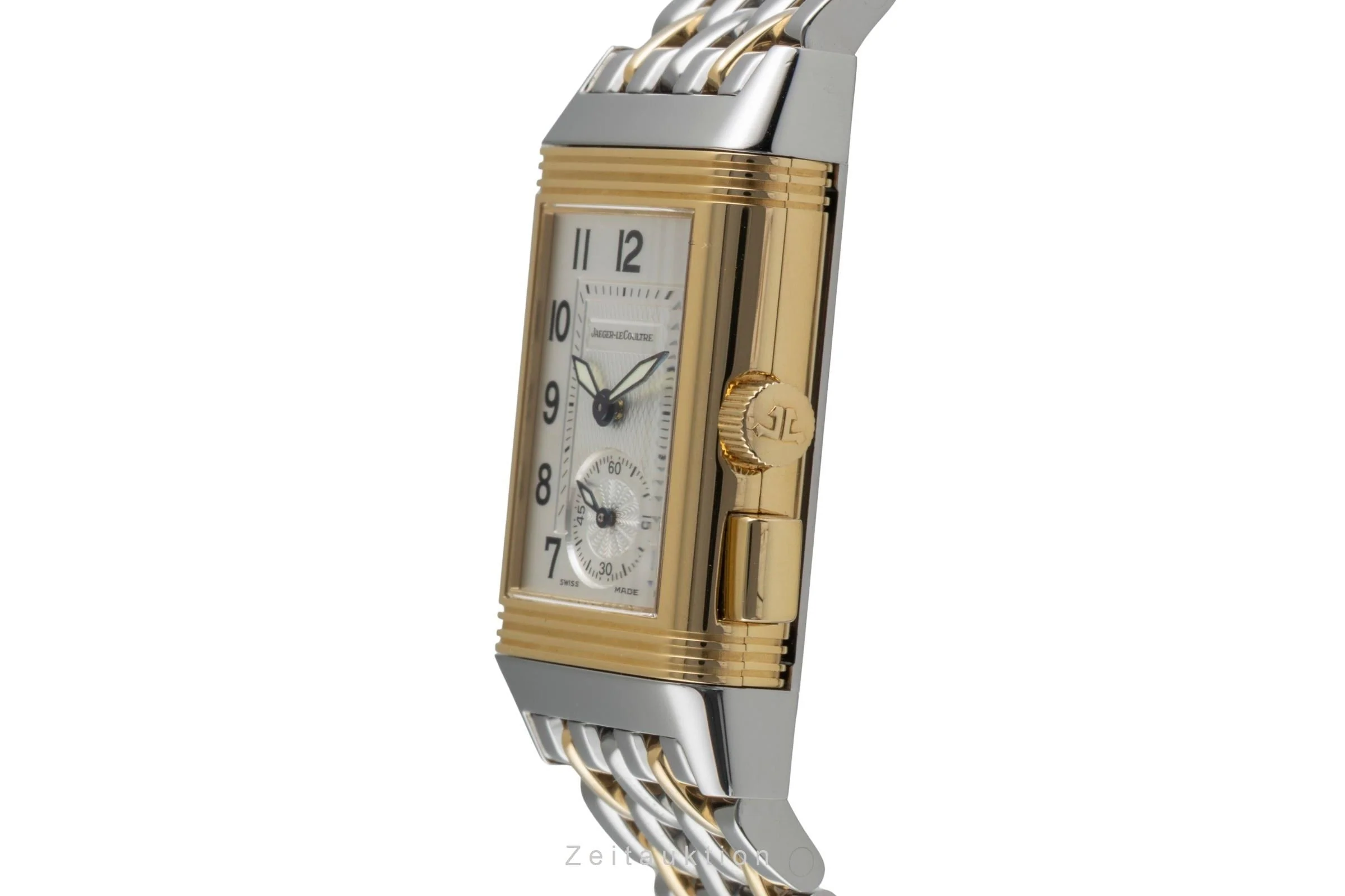 Jaeger LeCoultre Reverso steel / gold manual winding women's watch Q2555170 , 255.5.82  [2507001] - Image 7