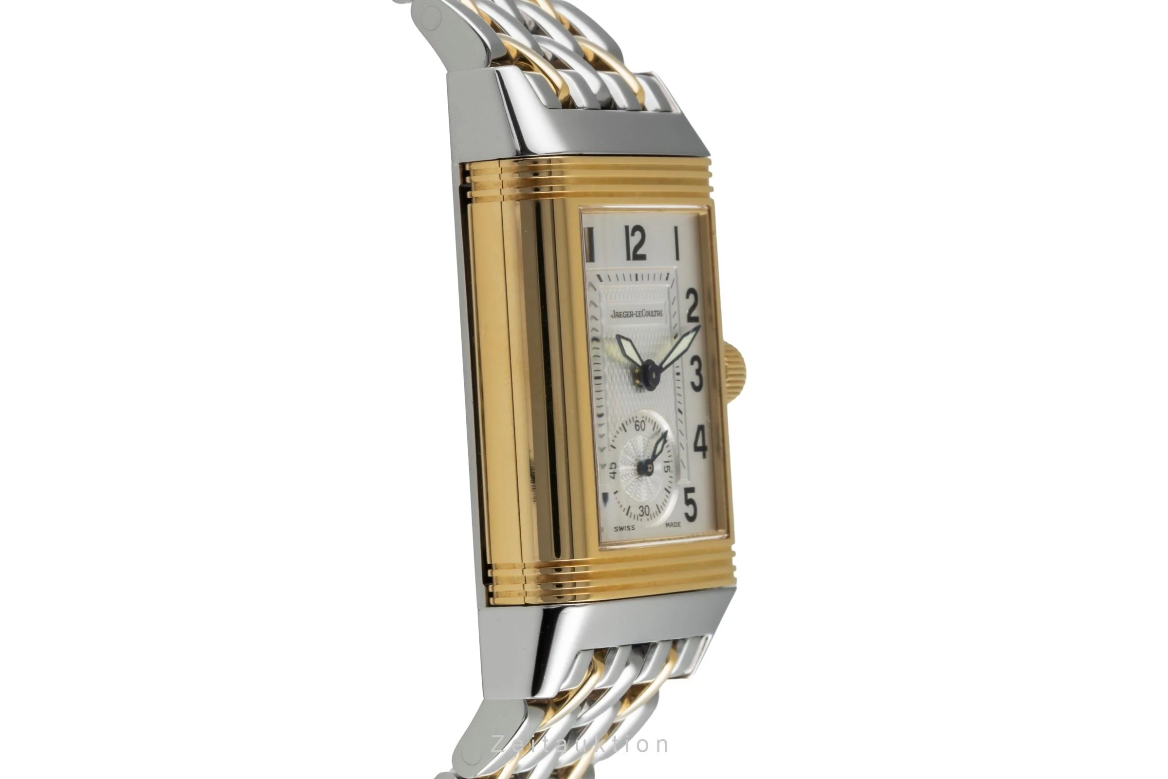 Jaeger LeCoultre Reverso steel / gold manual winding women's watch Q2555170 , 255.5.82  [2507001] - Image 8