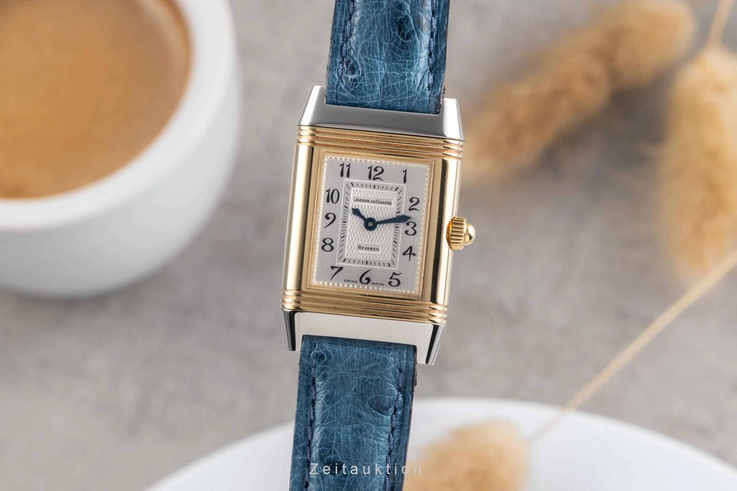 Jaeger LeCoultre Reverso steel / gold manual winding women's watch Q2665420,  266.5.44  [2503185] - Image 2