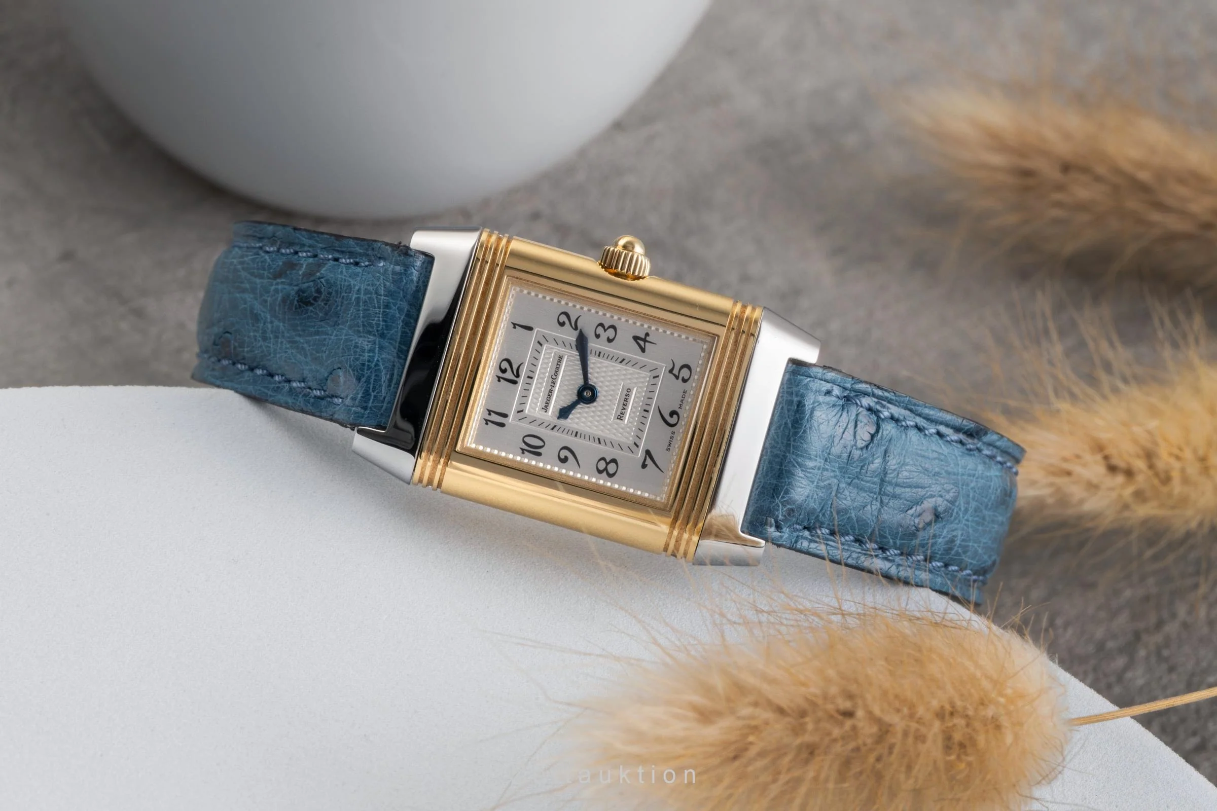 Jaeger LeCoultre Reverso steel / gold manual winding women's watch Q2665420,  266.5.44  [2503185] - Image 3