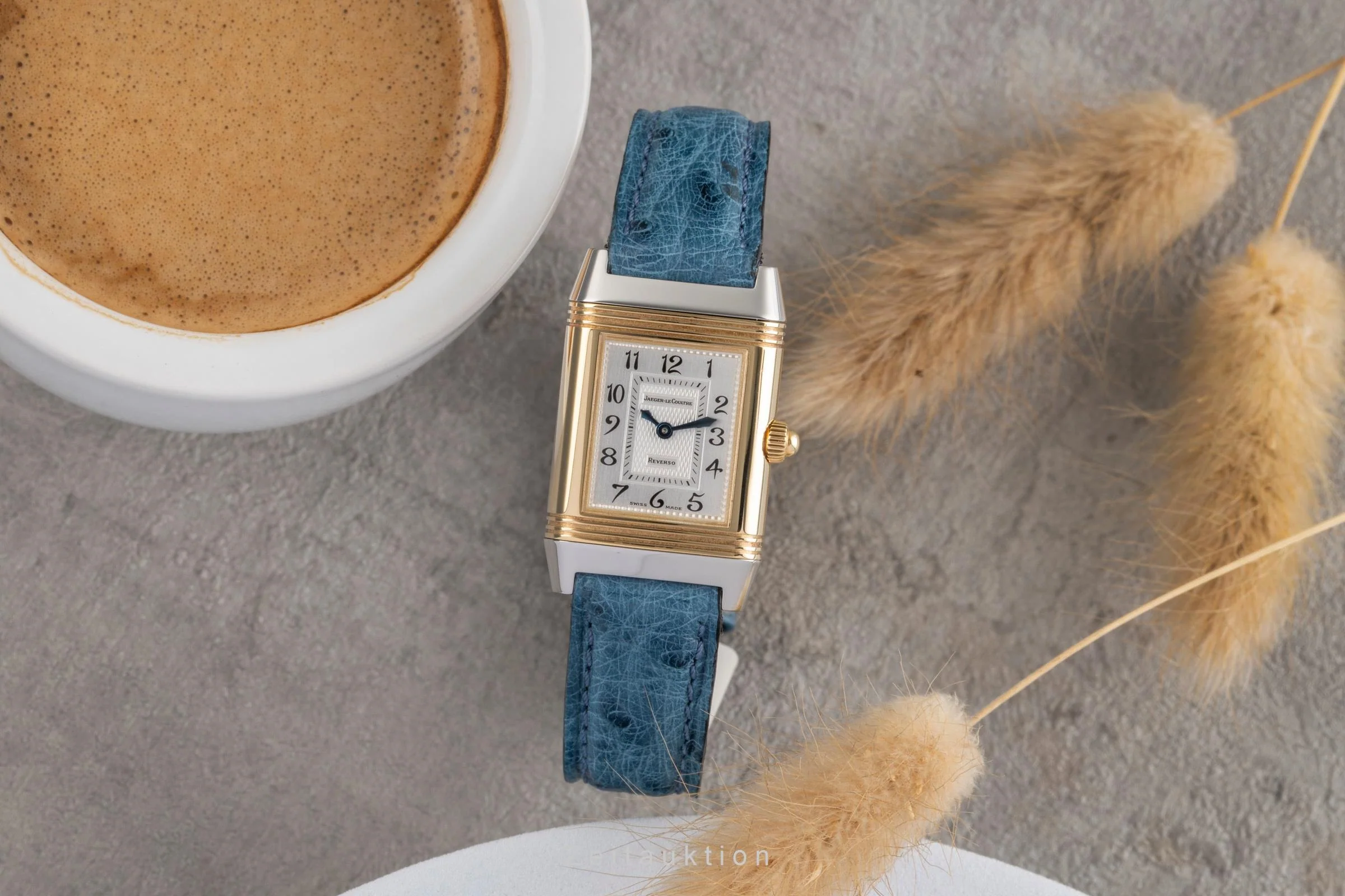 Jaeger LeCoultre Reverso steel / gold manual winding women's watch Q2665420,  266.5.44  [2503185] - Image 4