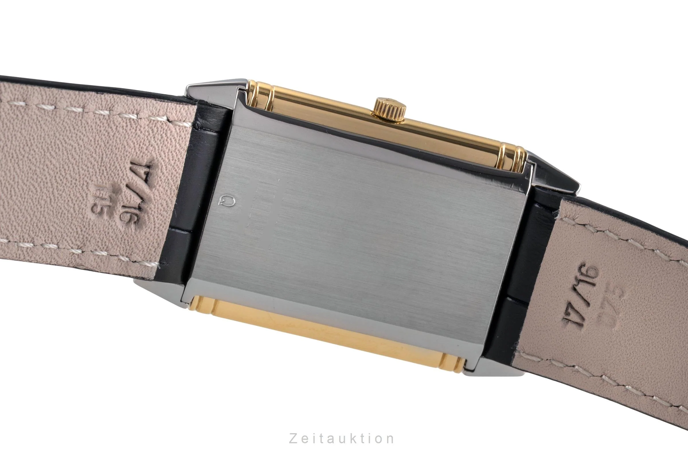 Jaeger LeCoultre Reverso steel / gold quartz men's watch 140.105.5  [2504479] - Image 11