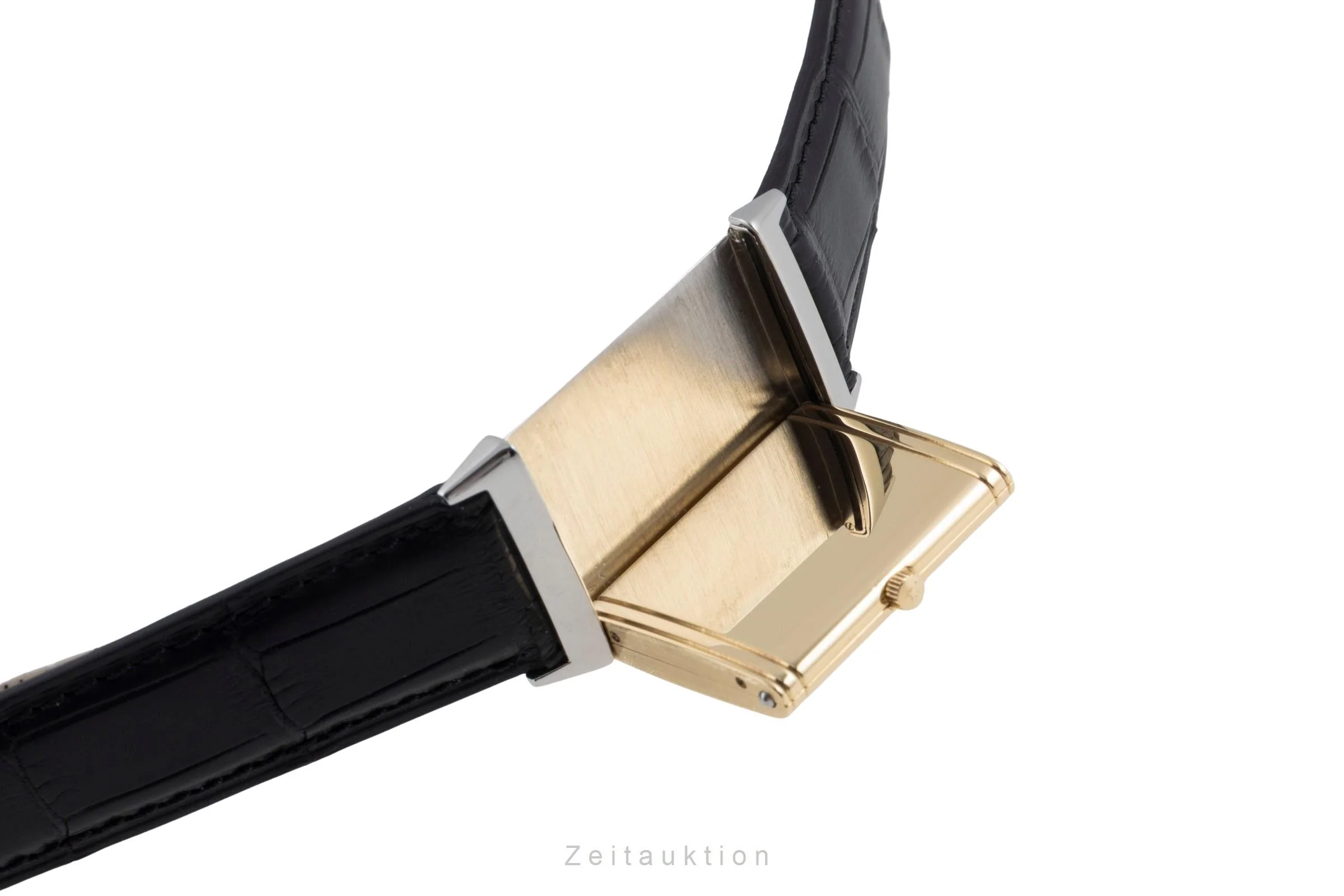 Jaeger LeCoultre Reverso steel / gold quartz men's watch 140.105.5  [2504479] - Image 13