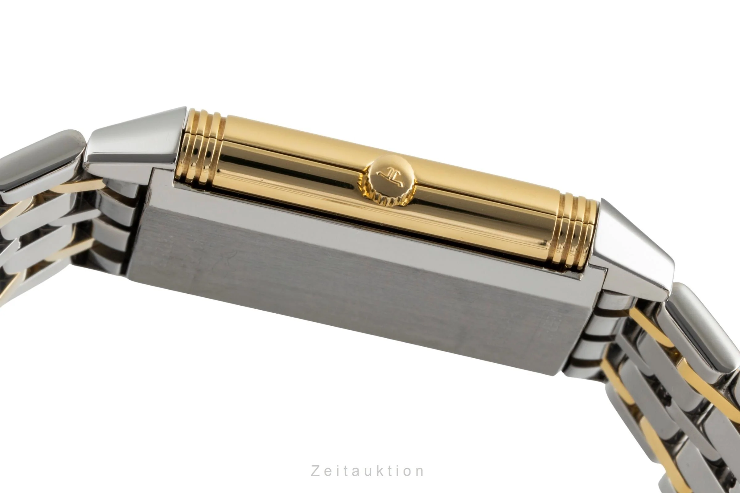Jaeger LeCoultre Reverso steel / gold quartz women's watch 140.252.5  [2507014] - Image 12