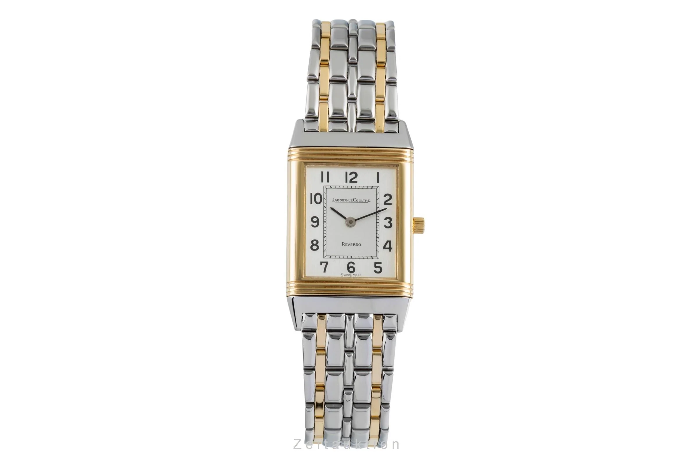 Jaeger LeCoultre Reverso steel / gold quartz women's watch 140.252.5  [2507014] - Image 5