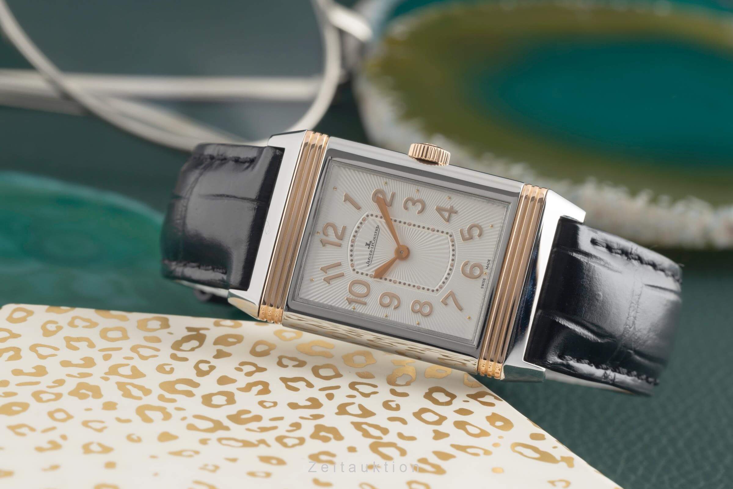 Jaeger LeCoultre Reverso steel / gold quartz women's watch Q3204422, 268.D.47  [2501778] - Image 3