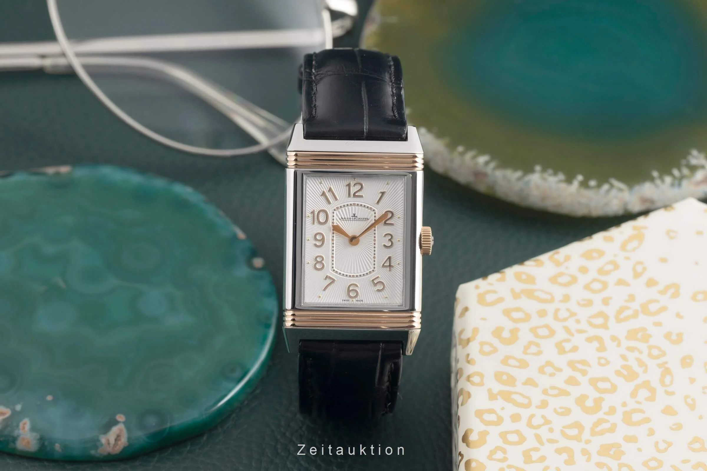 Jaeger LeCoultre Reverso steel / gold quartz women's watch Q3204422, 268.D.47  [2501778] - Image 4