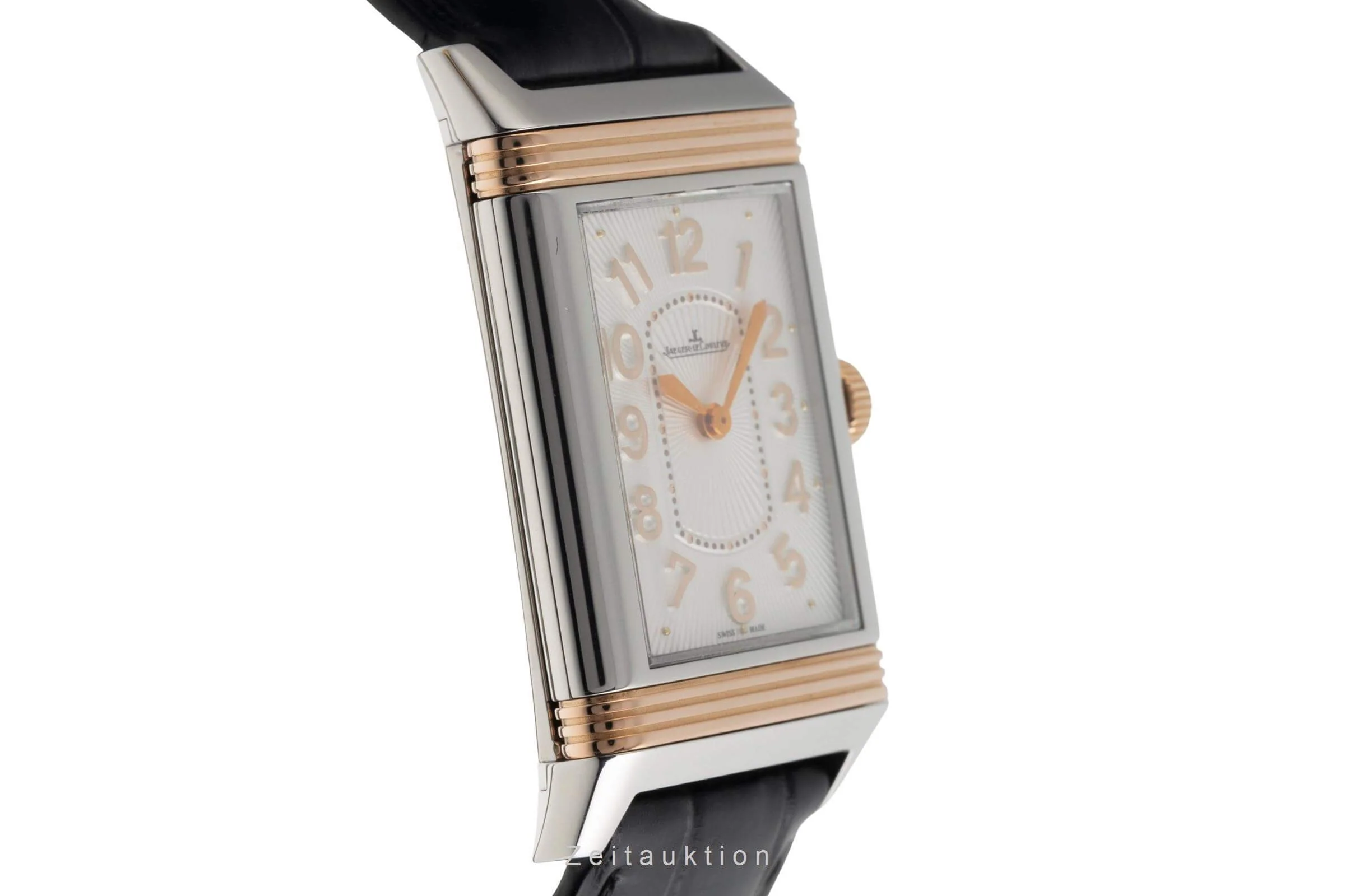 Jaeger LeCoultre Reverso steel / gold quartz women's watch Q3204422, 268.D.47  [2501778] - Image 8