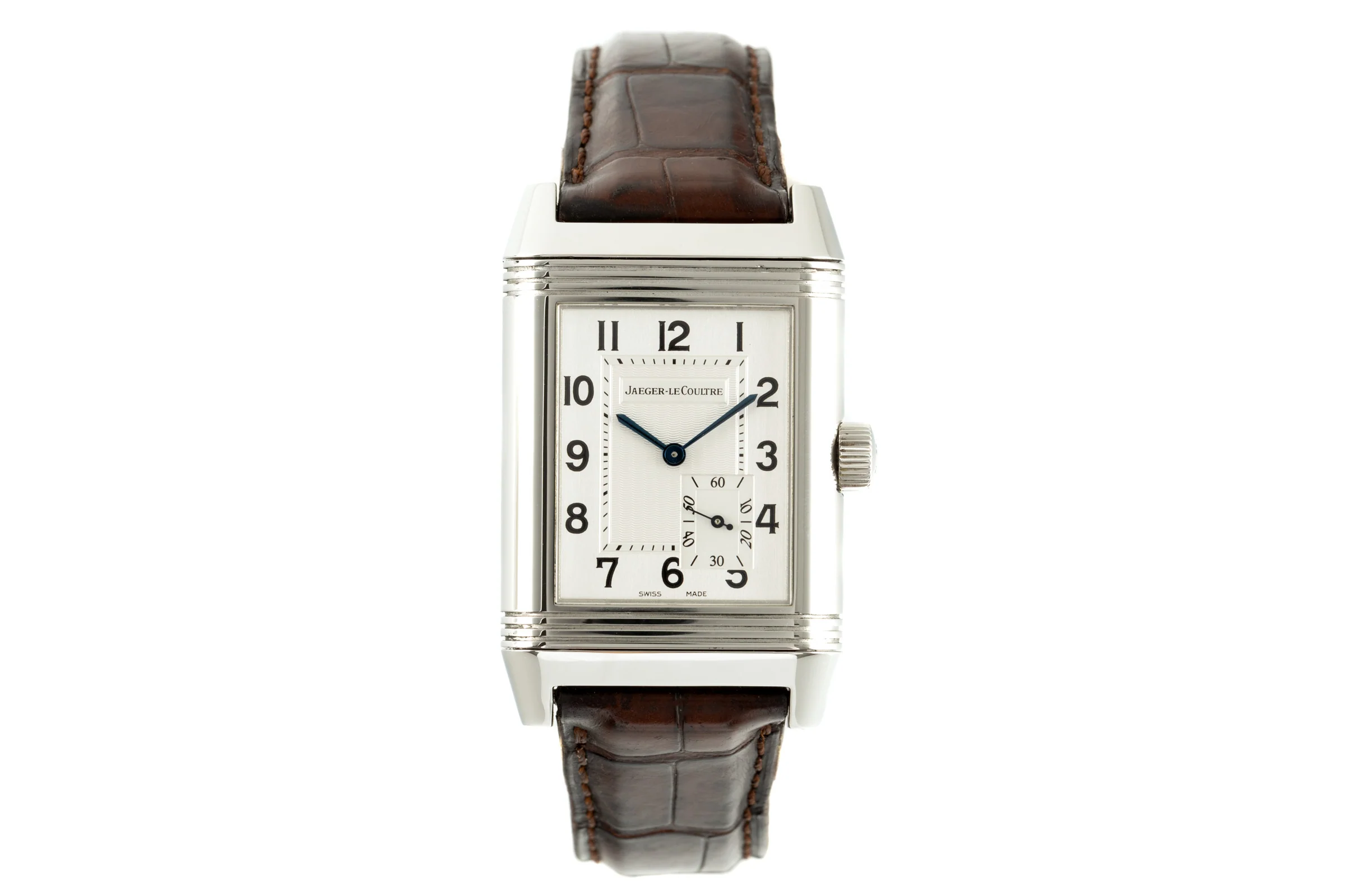 Jaeger LeCoultre Reverso steel manual winding men's watch 240.8.14  [2103947] - Image 4