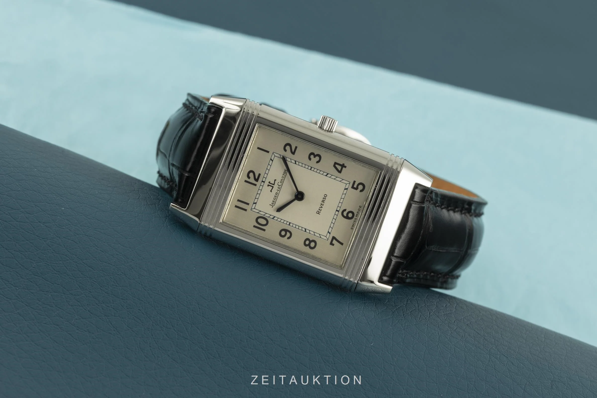Jaeger LeCoultre Reverso steel manual winding men's watch 250.8.86  [2101431] - Image 2