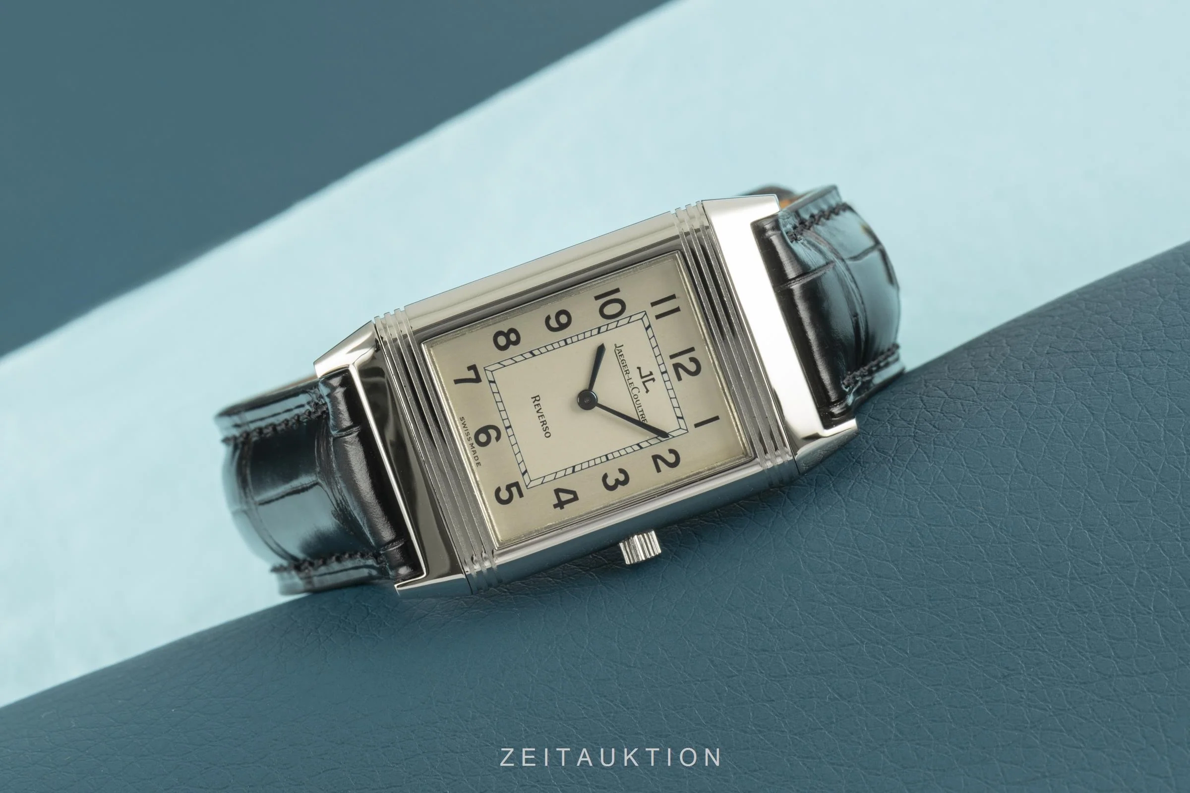 Jaeger LeCoultre Reverso steel manual winding men's watch 250.8.86  [2101431] - Image 3