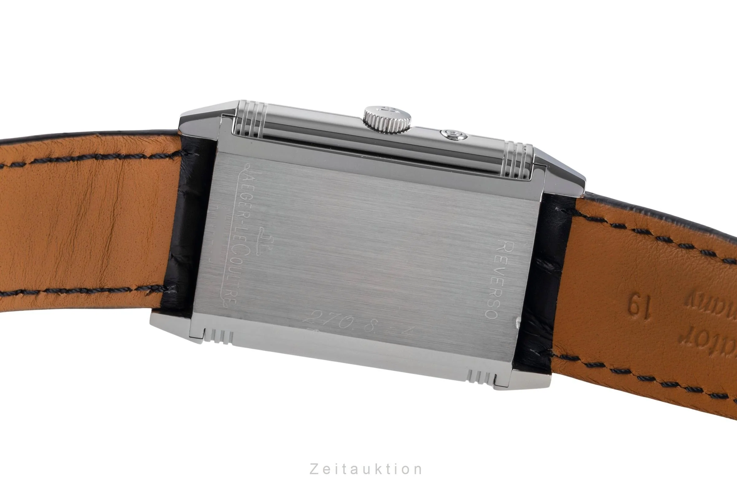 Jaeger LeCoultre Reverso steel manual winding men's watch 270.8.54  [2507079] - Image 11