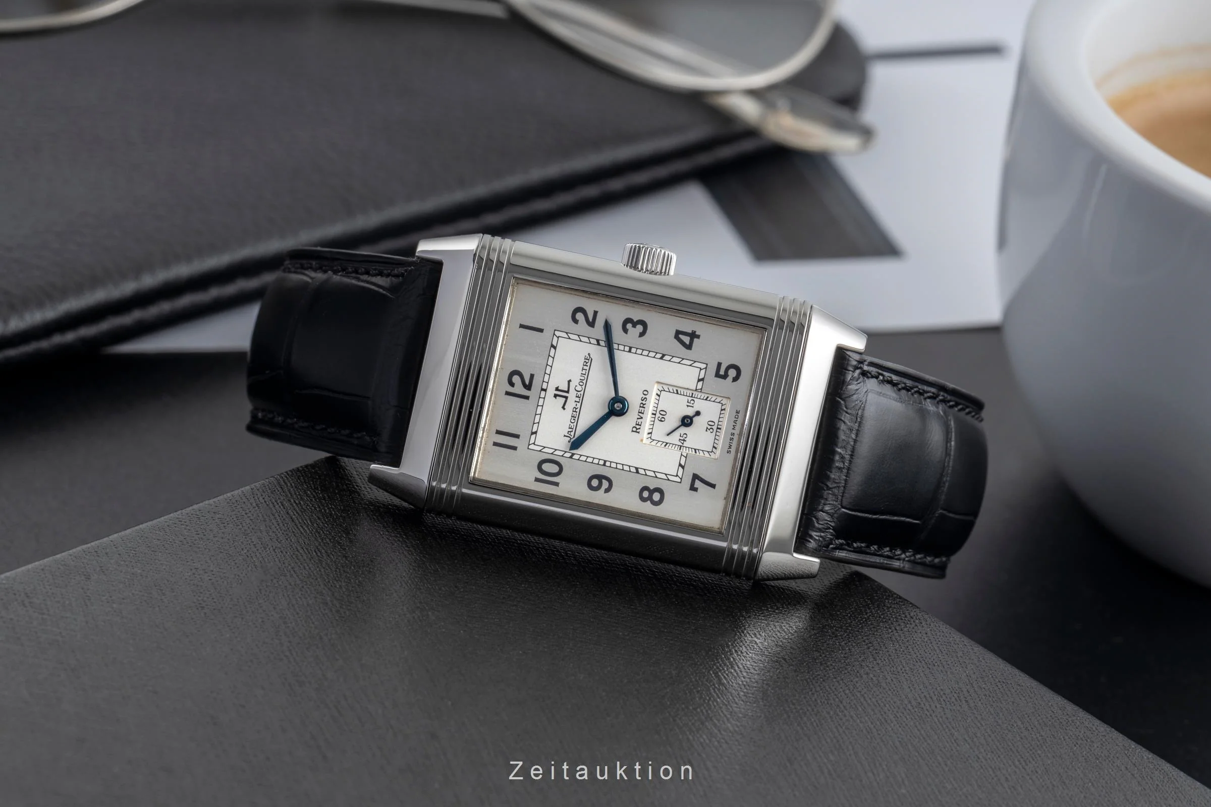 Jaeger LeCoultre Reverso steel manual winding men's watch 270.8.62 LP: 11100EUR  [2503294] - Image 3