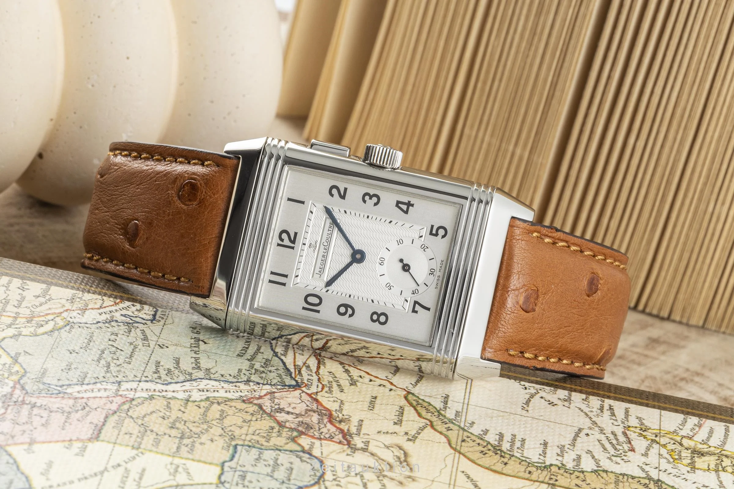 Jaeger LeCoultre Reverso steel manual winding men's watch 272.8.54  [2300735] - Image 2