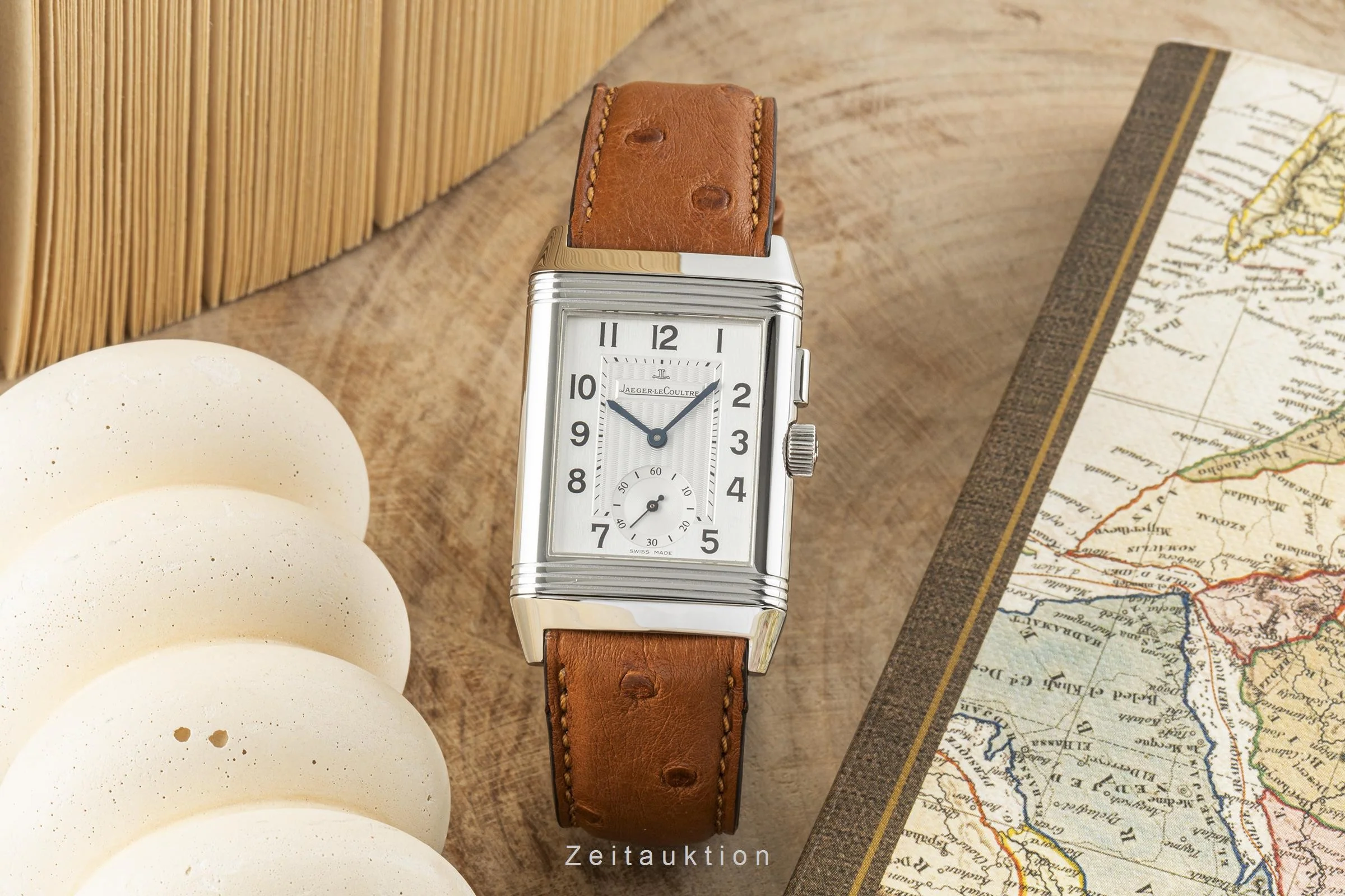 Jaeger LeCoultre Reverso steel manual winding men's watch 272.8.54  [2300735] - Image 3