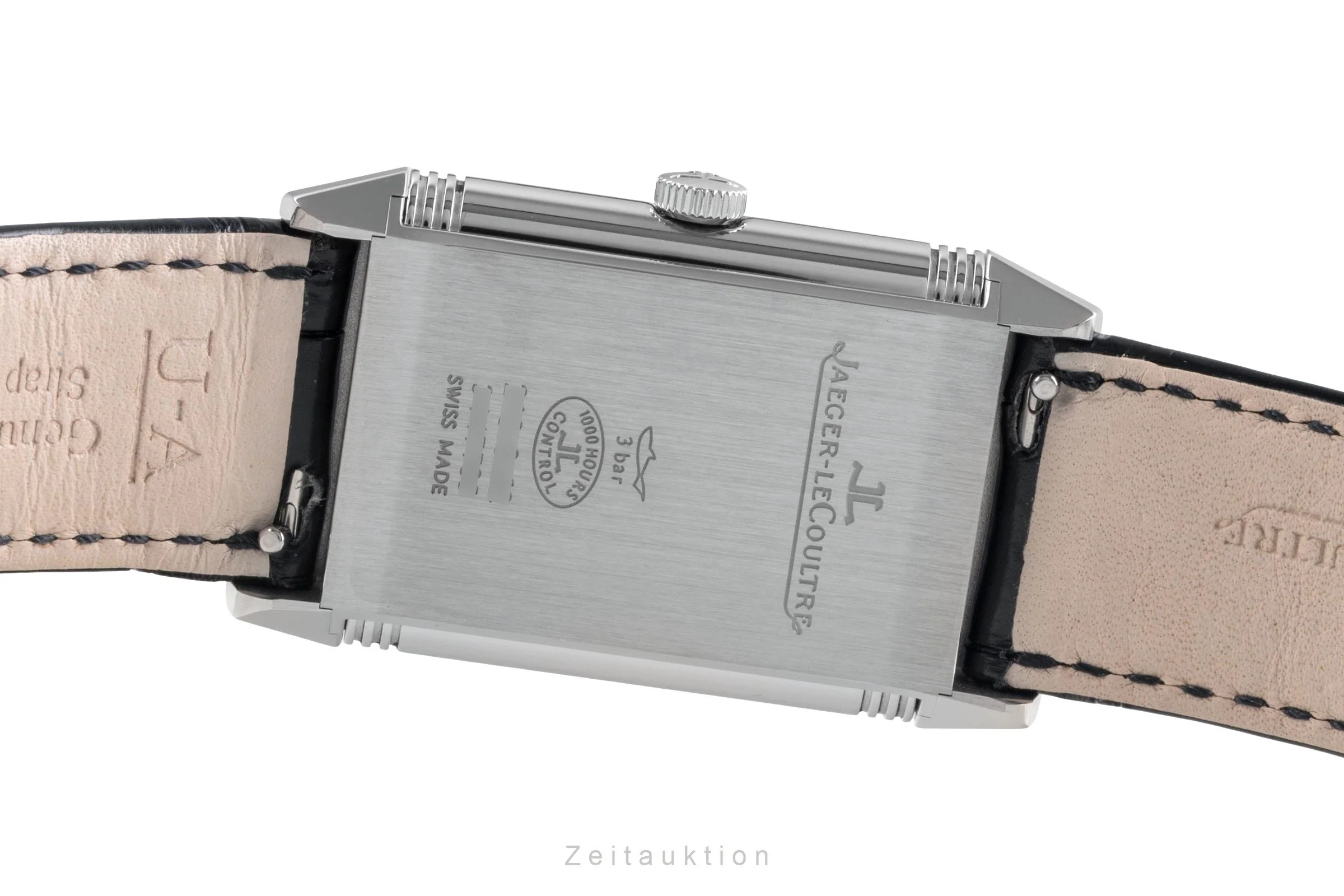 Jaeger LeCoultre Reverso steel manual winding men's watch Q2438520, 213.8.62  [2502956] - Image 12