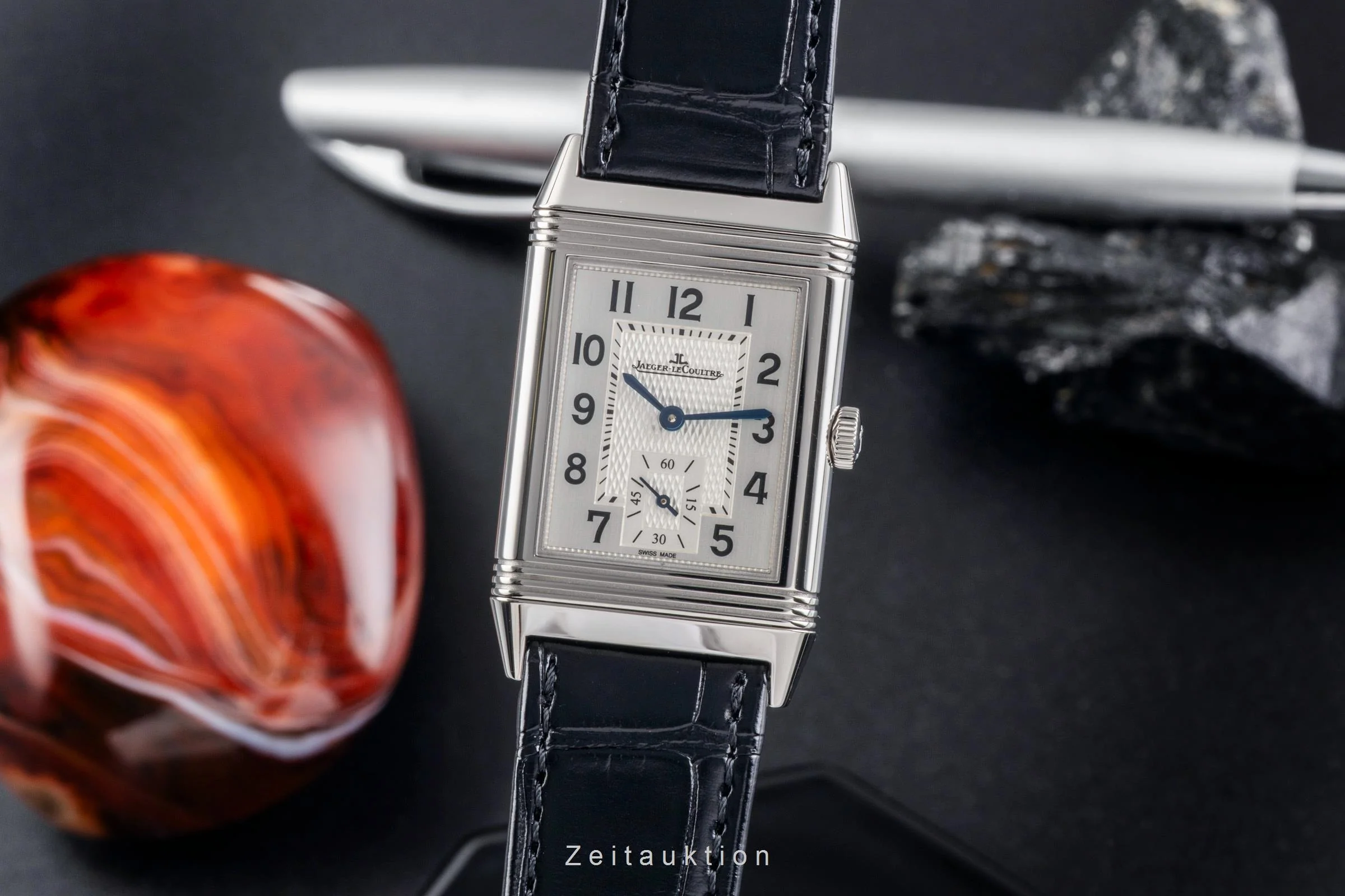 Jaeger LeCoultre Reverso steel manual winding men's watch Q2438520, 213.8.62  [2502956] - Image 2