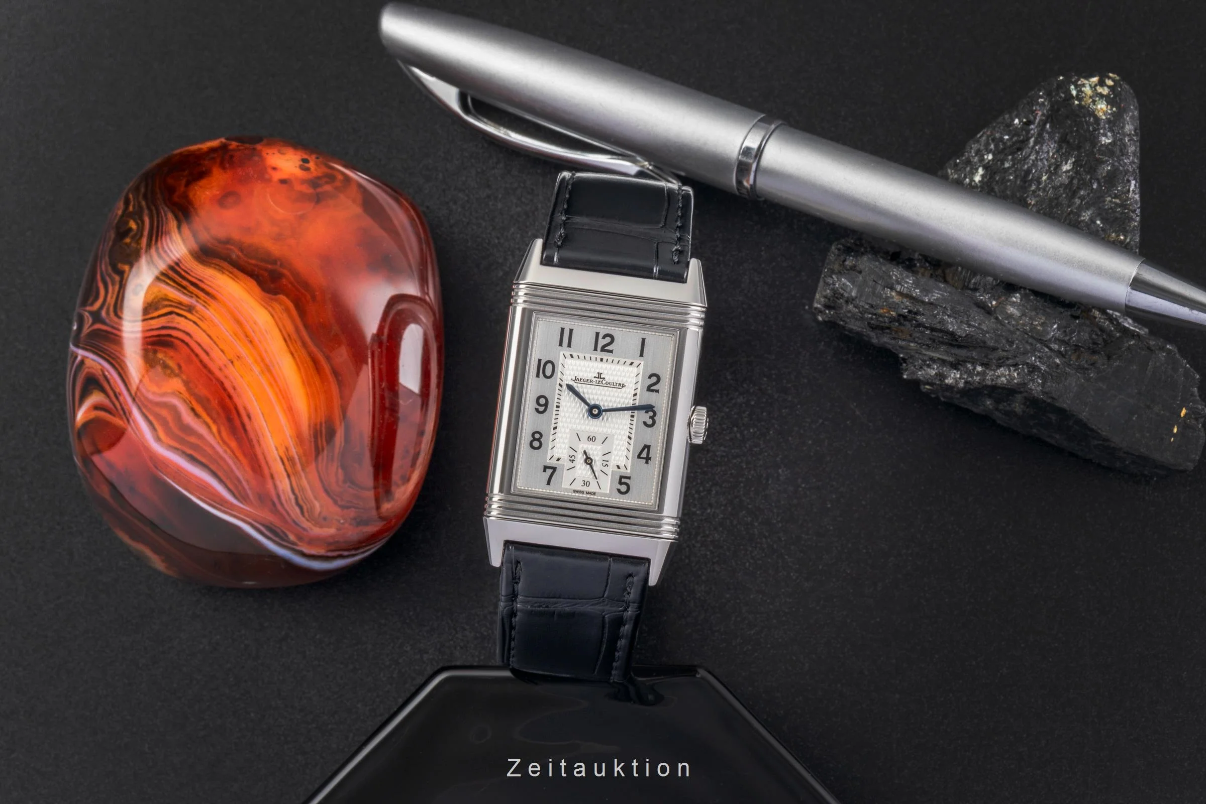 Jaeger LeCoultre Reverso steel manual winding men's watch Q2438520, 213.8.62  [2502956] - Image 4