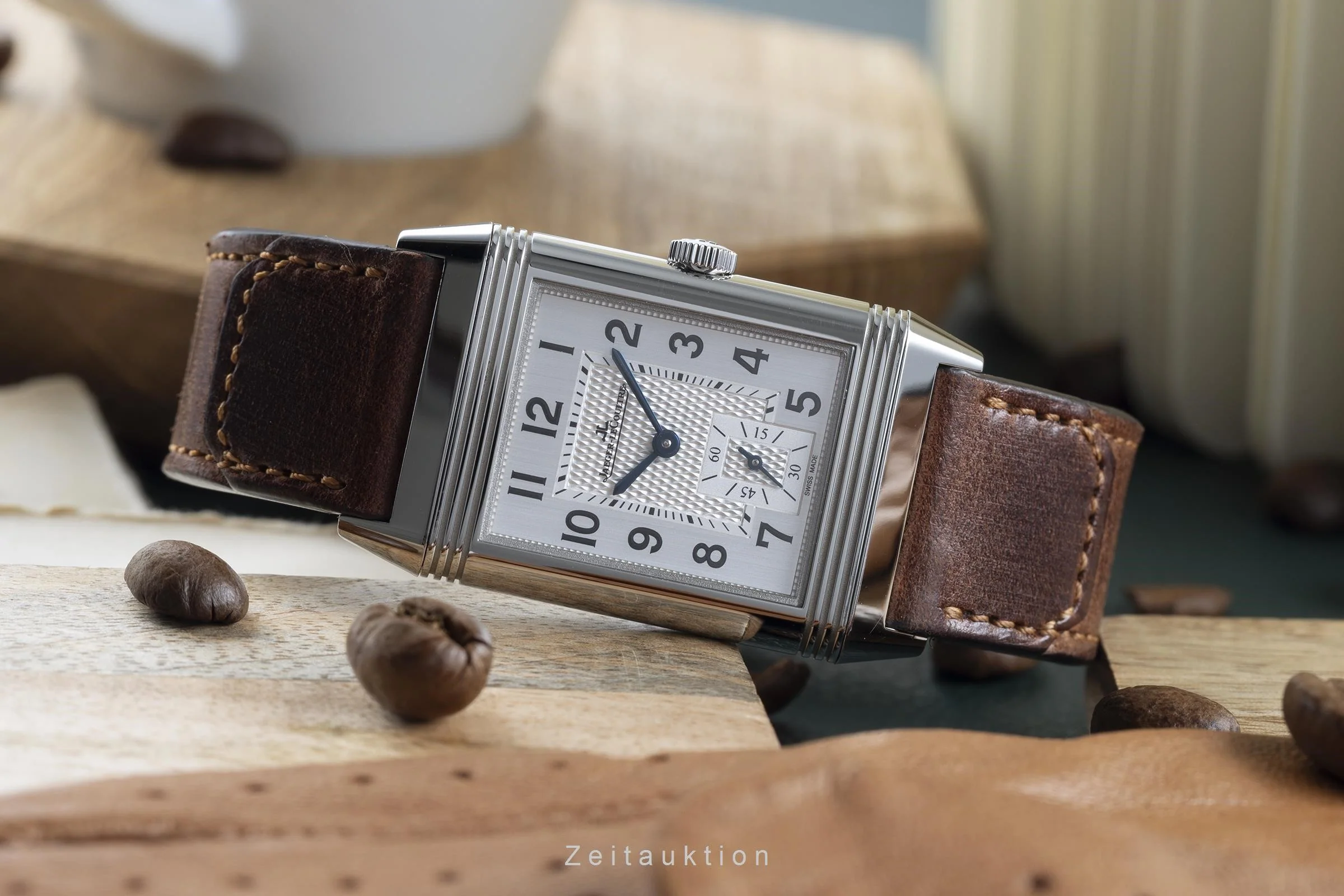 Jaeger LeCoultre Reverso steel manual winding men's watch Q2438522, 313.8.62  [2204608] - Image 2