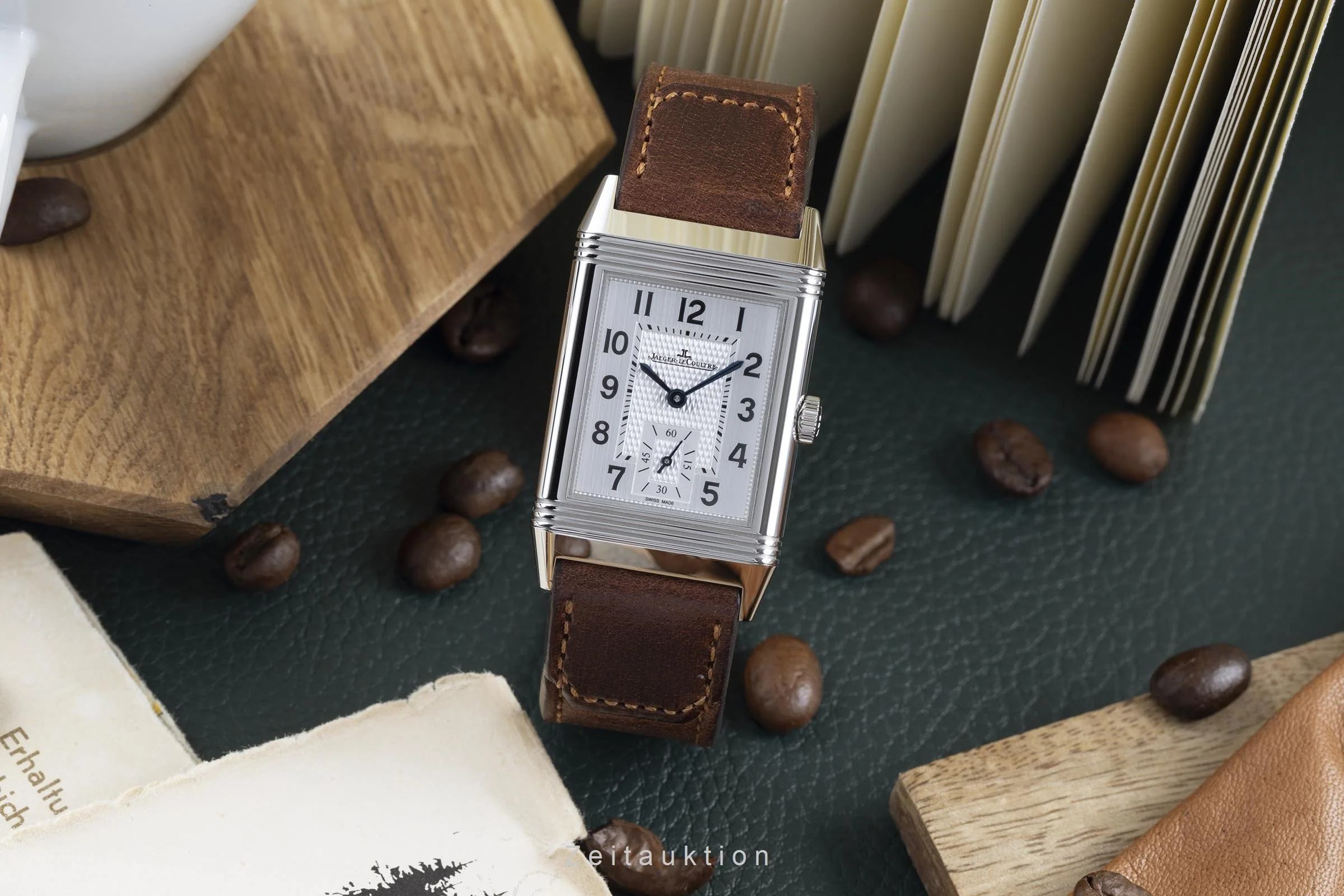 Jaeger LeCoultre Reverso steel manual winding men's watch Q2438522, 313.8.62  [2204608] - Image 3