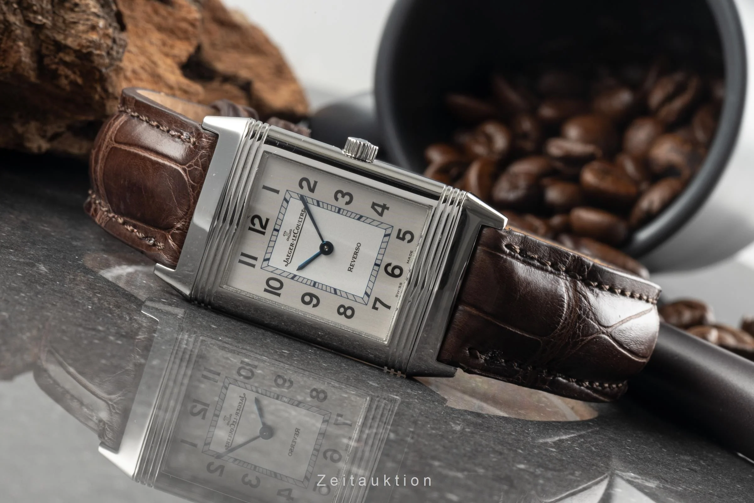 Jaeger LeCoultre Reverso steel manual winding men's watch Q2508410, 252.8.86 LP: 8450EUR  [2304358] - Image 2
