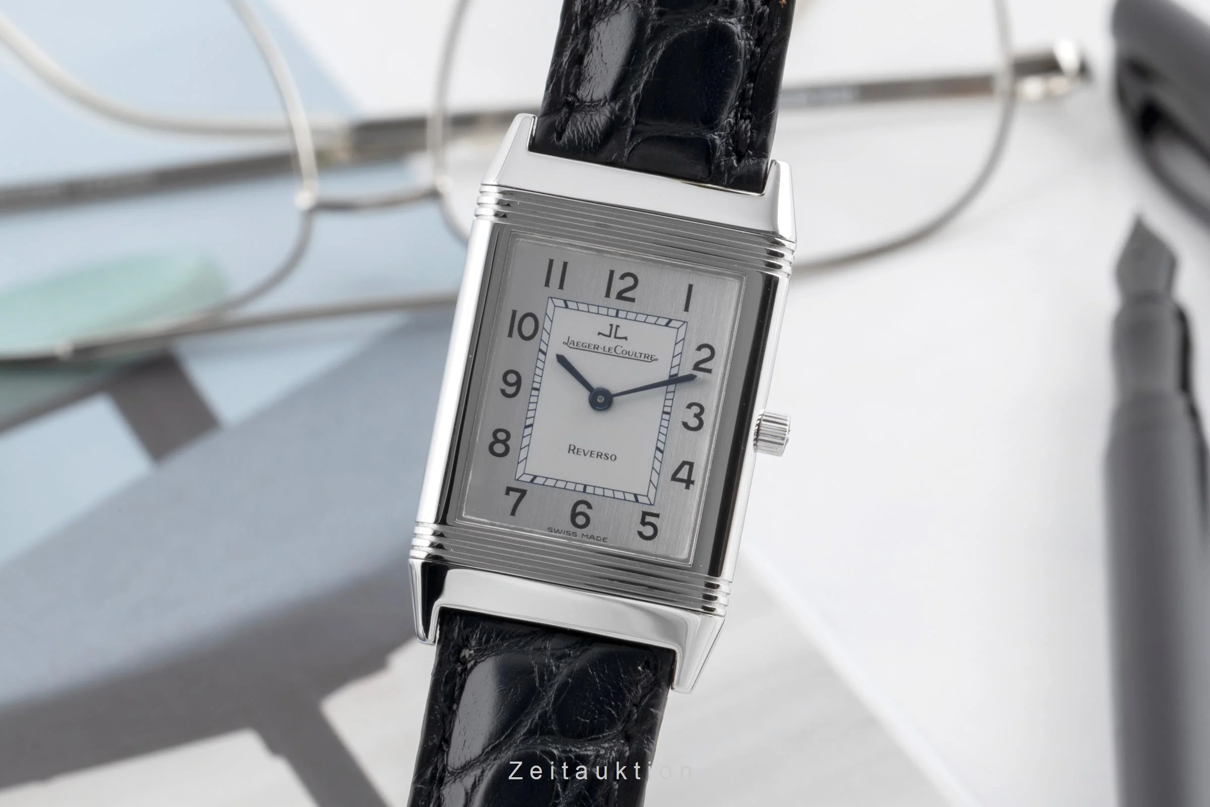 Jaeger LeCoultre Reverso steel manual winding men's watch Q2508420 , 250.8.86  [2503178] - Image 2