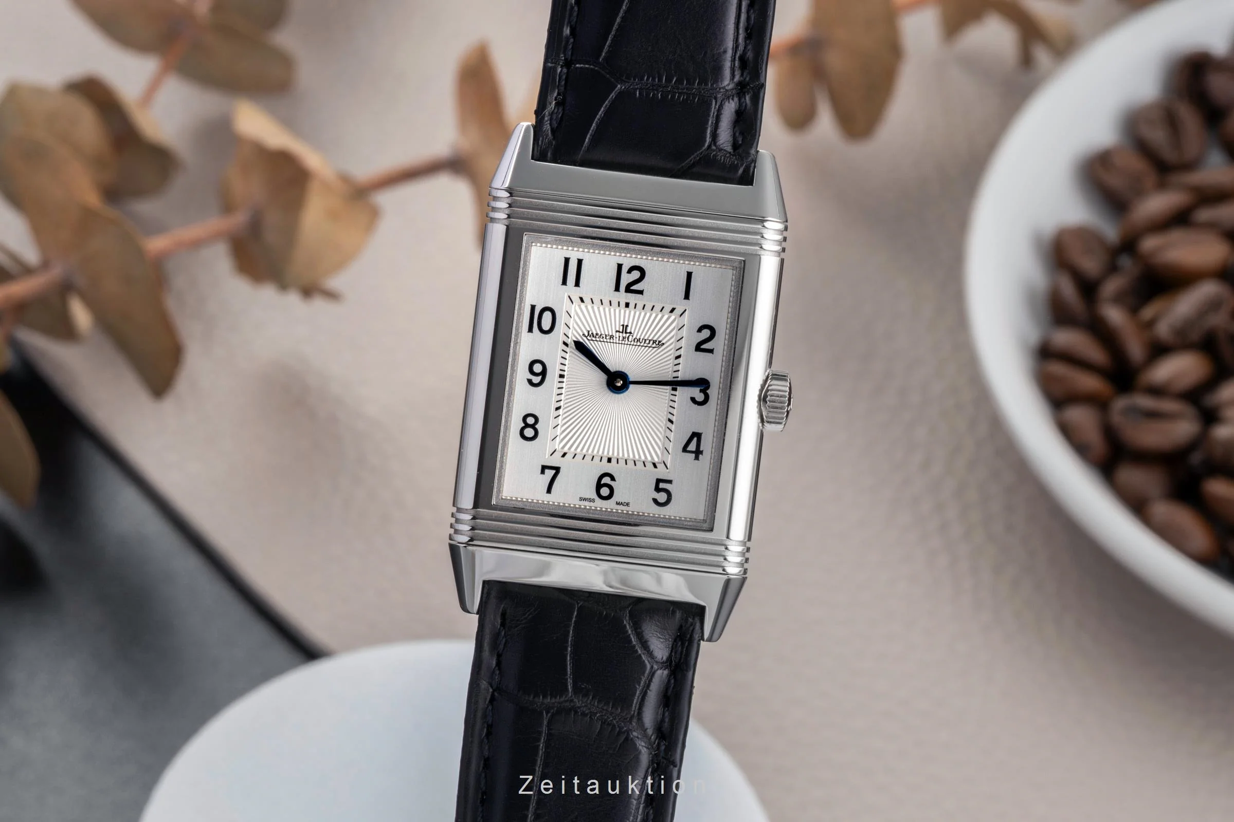 Jaeger LeCoultre Reverso steel manual winding men's watch Q2548520 , 212.8.62 LP: 9550EUR  [2503169] - Image 2