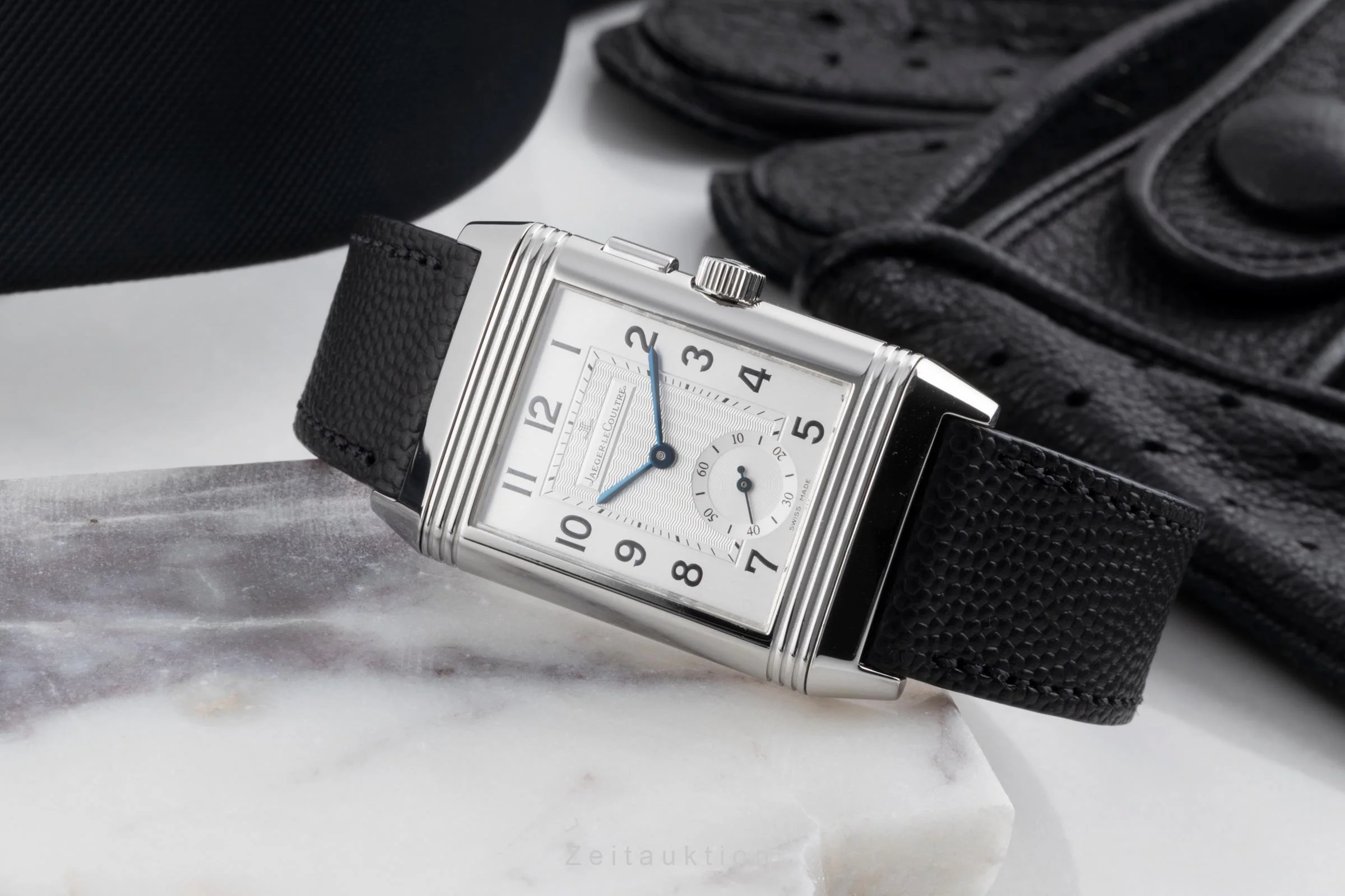 Jaeger LeCoultre Reverso steel manual winding men's watch Q2718410,  272.8.54 LP: 14100EUR  [2503675] - Image 3