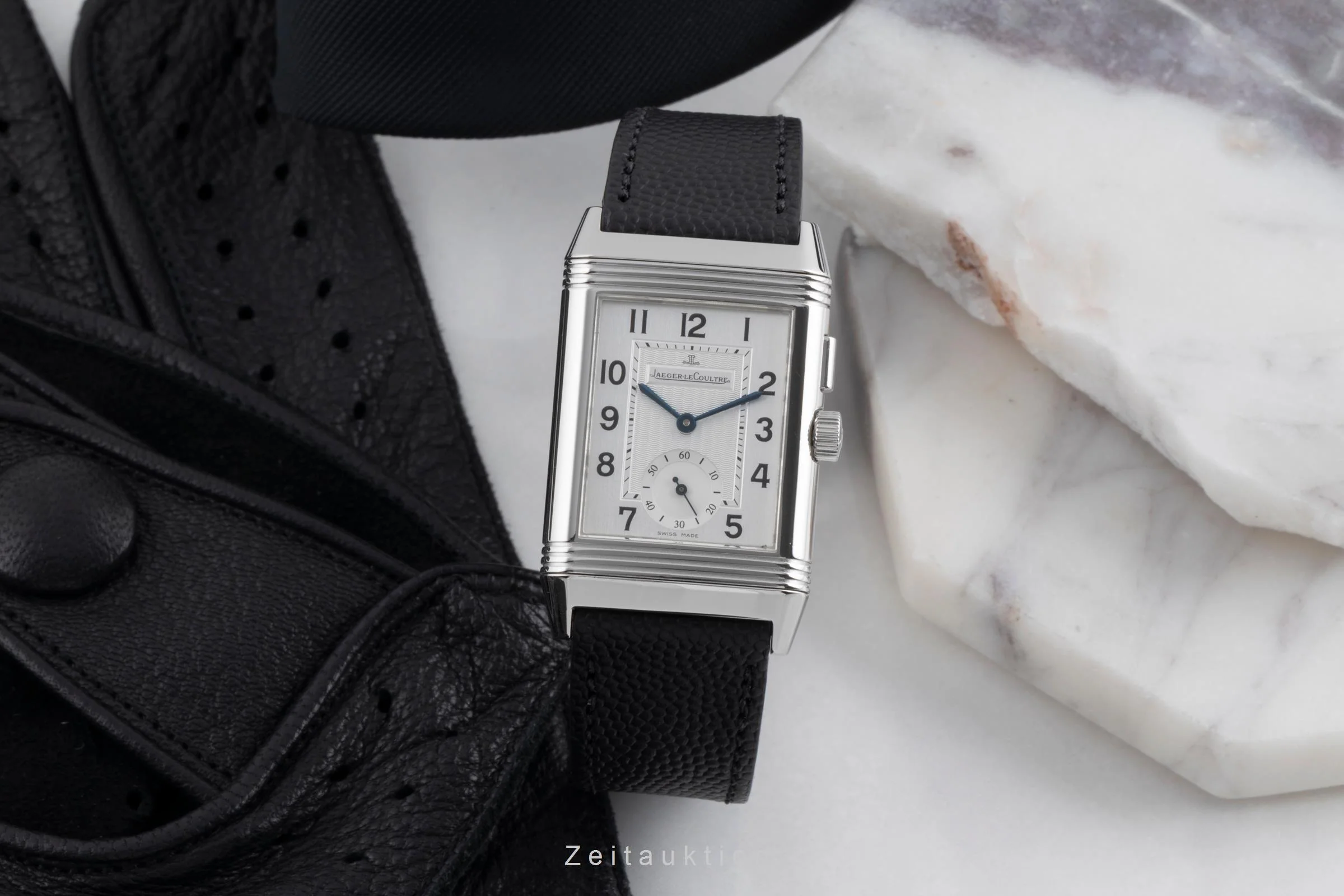Jaeger LeCoultre Reverso steel manual winding men's watch Q2718410,  272.8.54 LP: 14100EUR  [2503675] - Image 4
