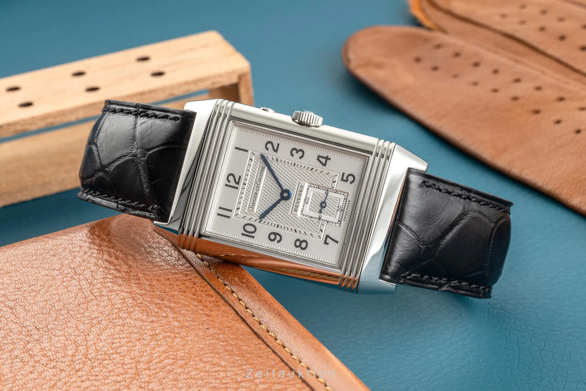 Jaeger LeCoultre Reverso steel manual winding men's watch Q2718470, 270.8.54  [2302523] - Image 2