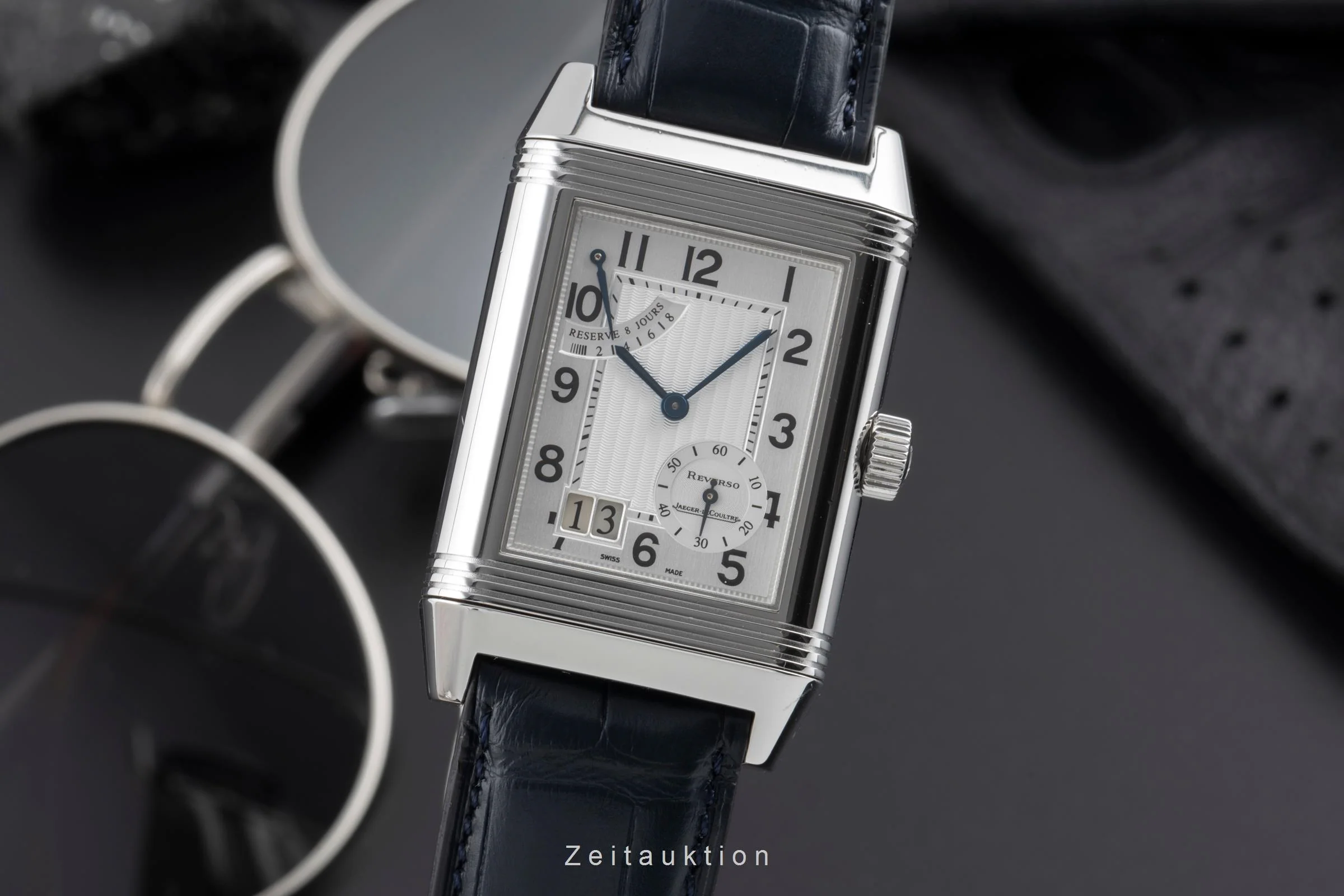 Jaeger LeCoultre Reverso steel manual winding men's watch Q3008420 , 240.8.15  [2504915] - Image 2