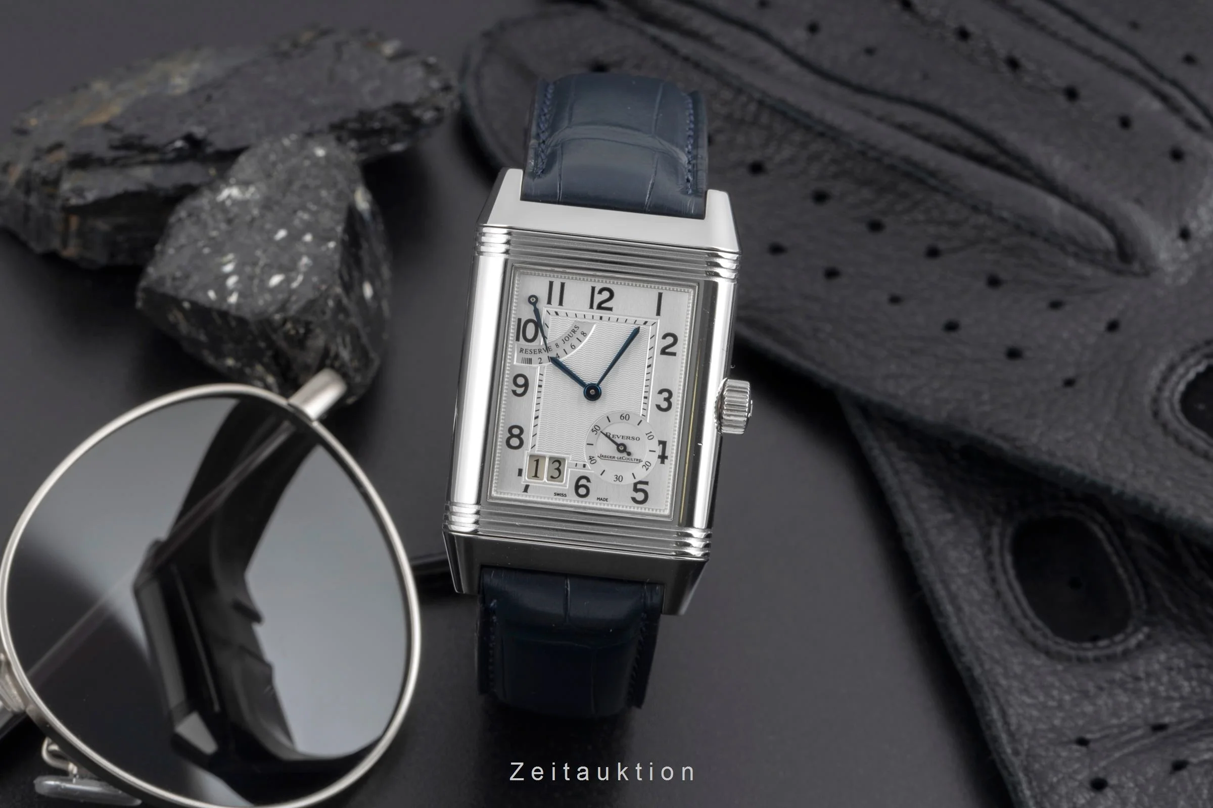 Jaeger LeCoultre Reverso steel manual winding men's watch Q3008420 , 240.8.15  [2504915] - Image 4